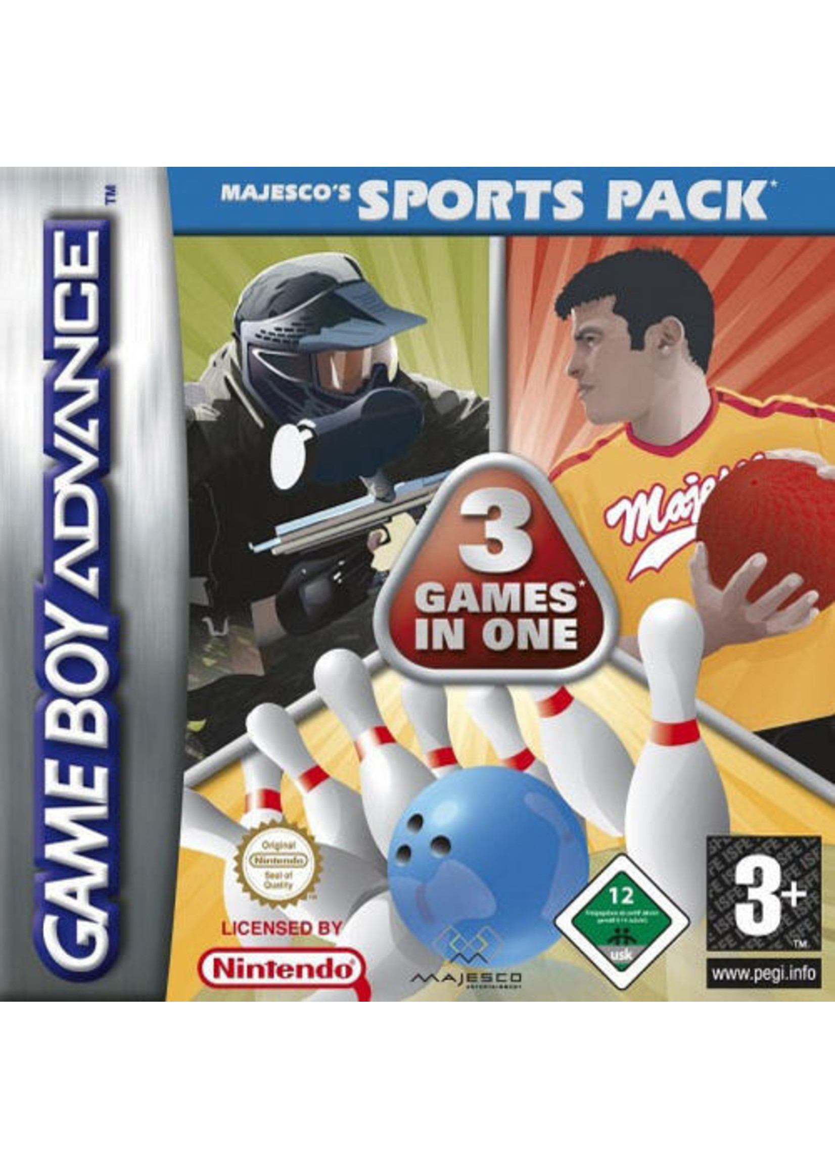 Nintendo Gameboy Advance 3-in-1 Sports Pack