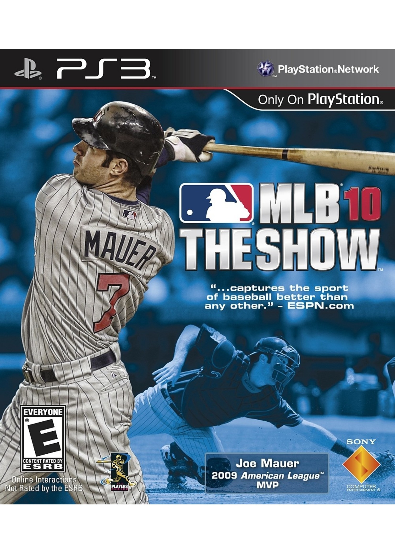 Sony Playstation 3 (PS3) MLB 10 The Show