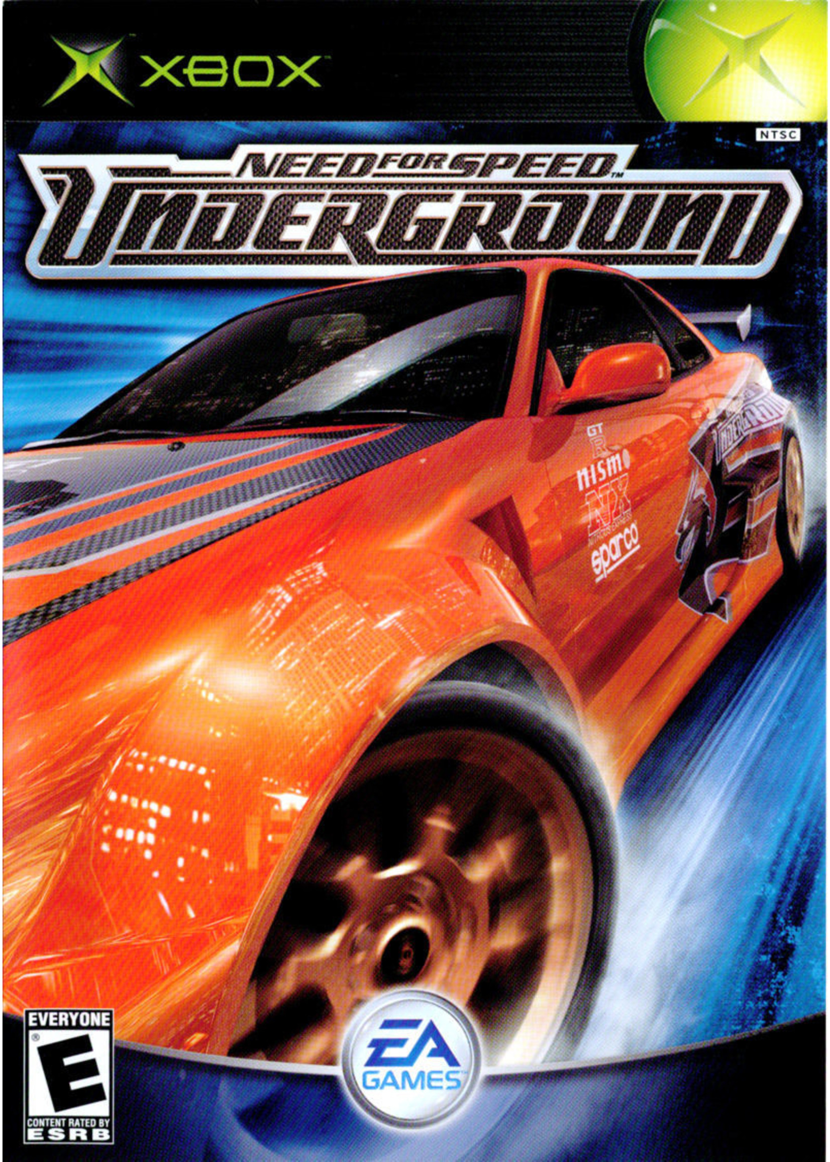 Microsoft Xbox Need for Speed Underground