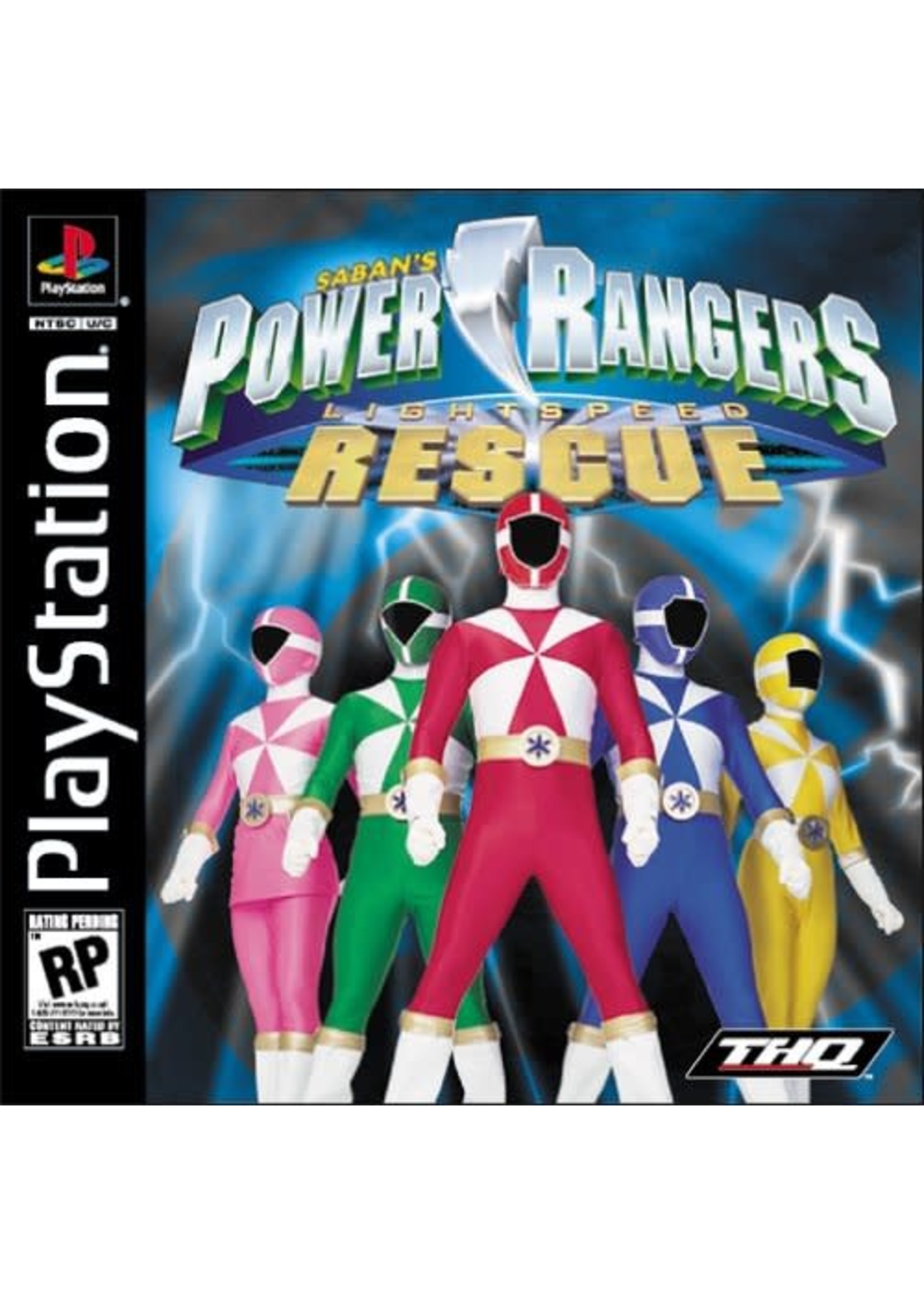 Sony Playstation 1 (PS1) Power Rangers Lightspeed Rescue