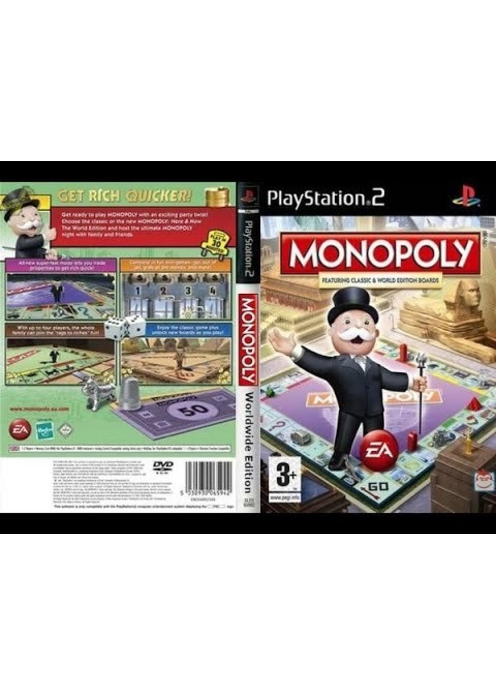 Sony Playstation 2 (PS2) Monopoly