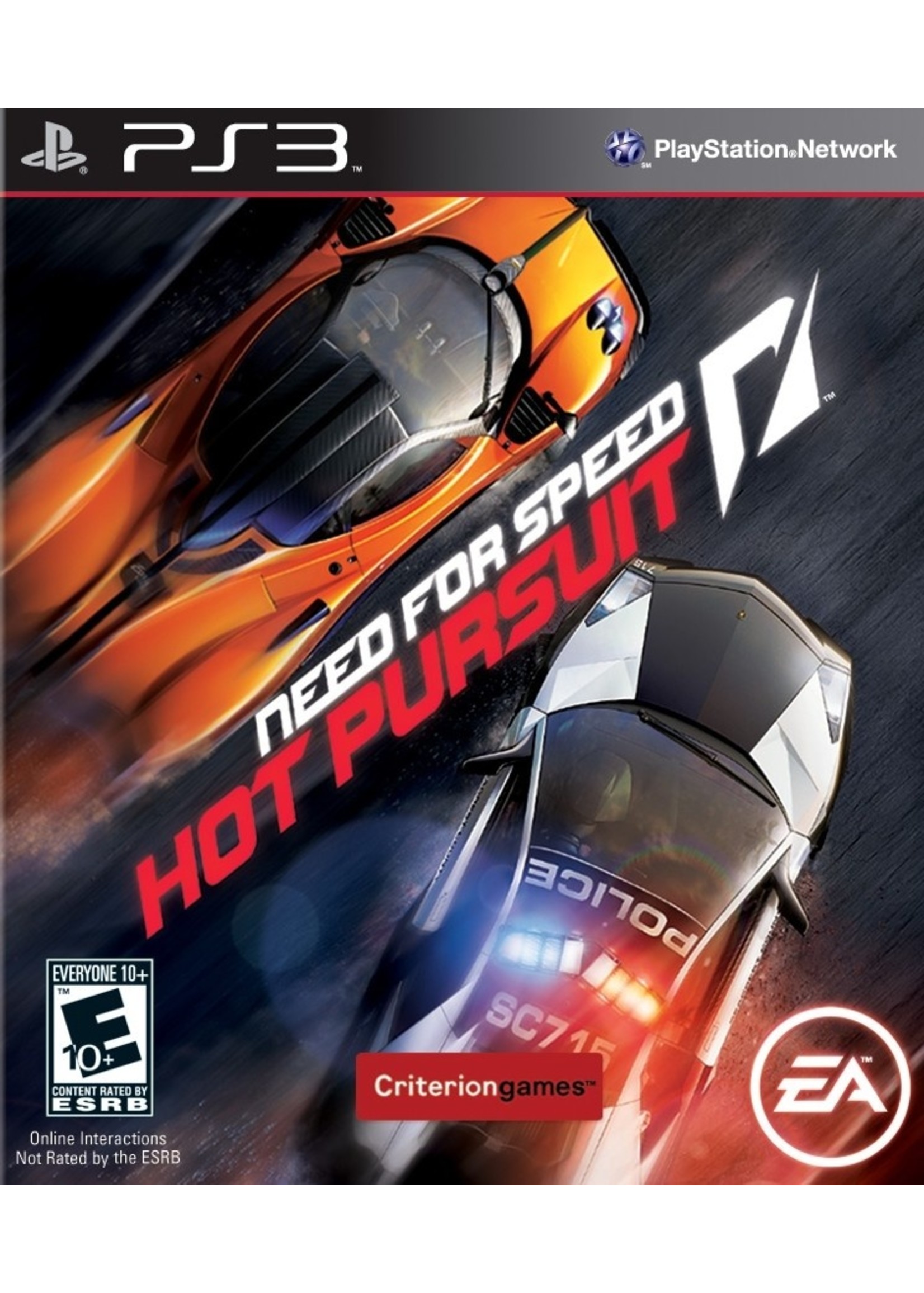 Sony Playstation 3 (PS3) Need For Speed Hot Pursuit