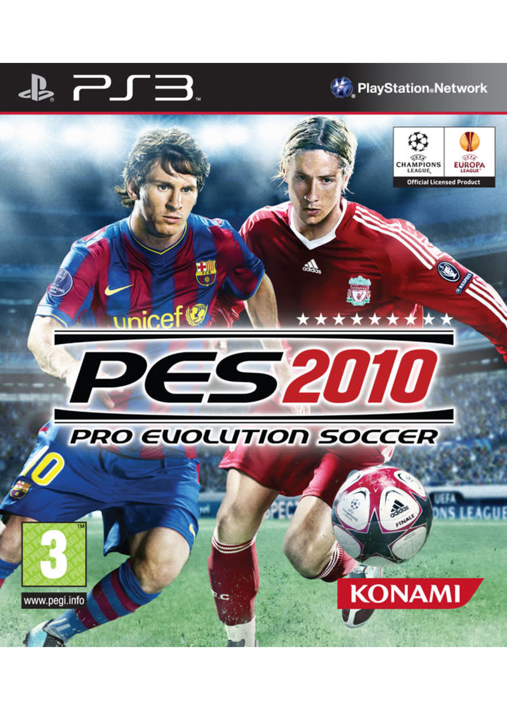 Sony Playstation 3 (PS3) Pro Evolution Soccer 2010