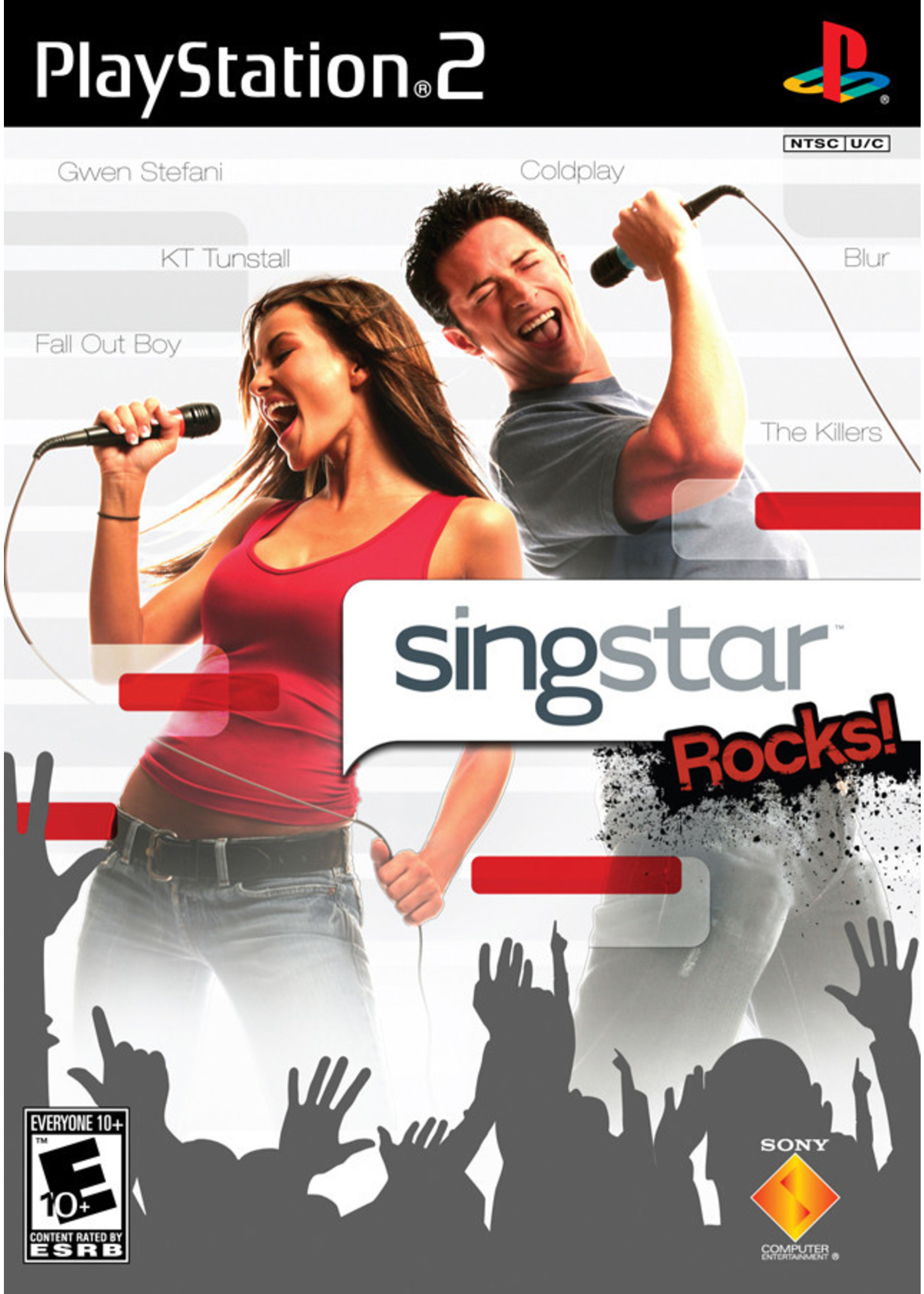 Sony Playstation 2 (PS2) Singstar Rocks