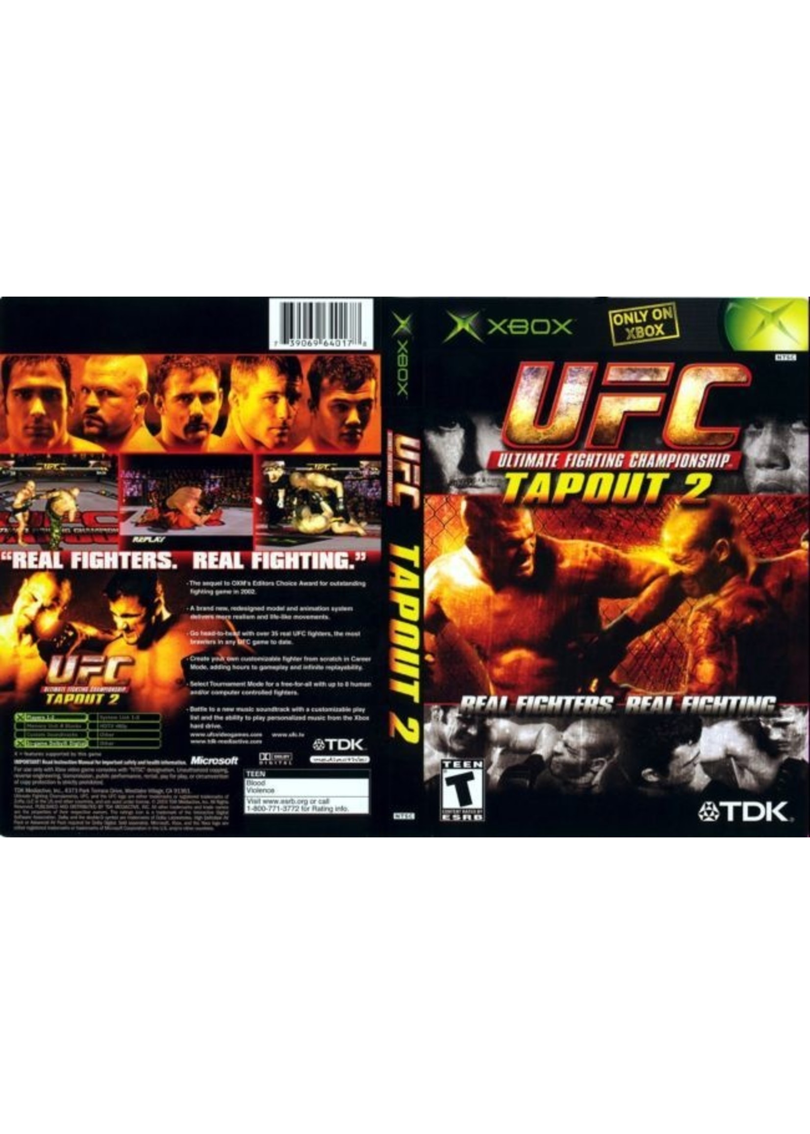 Microsoft Xbox UFC Tapout 2
