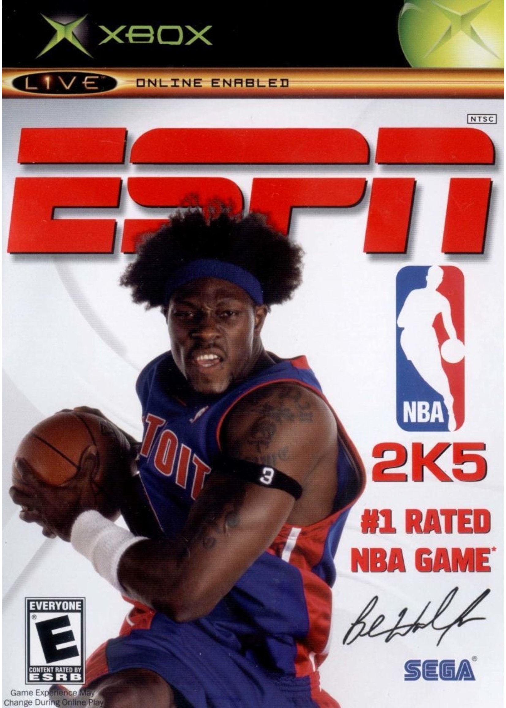 Microsoft Xbox ESPN NBA 2K5
