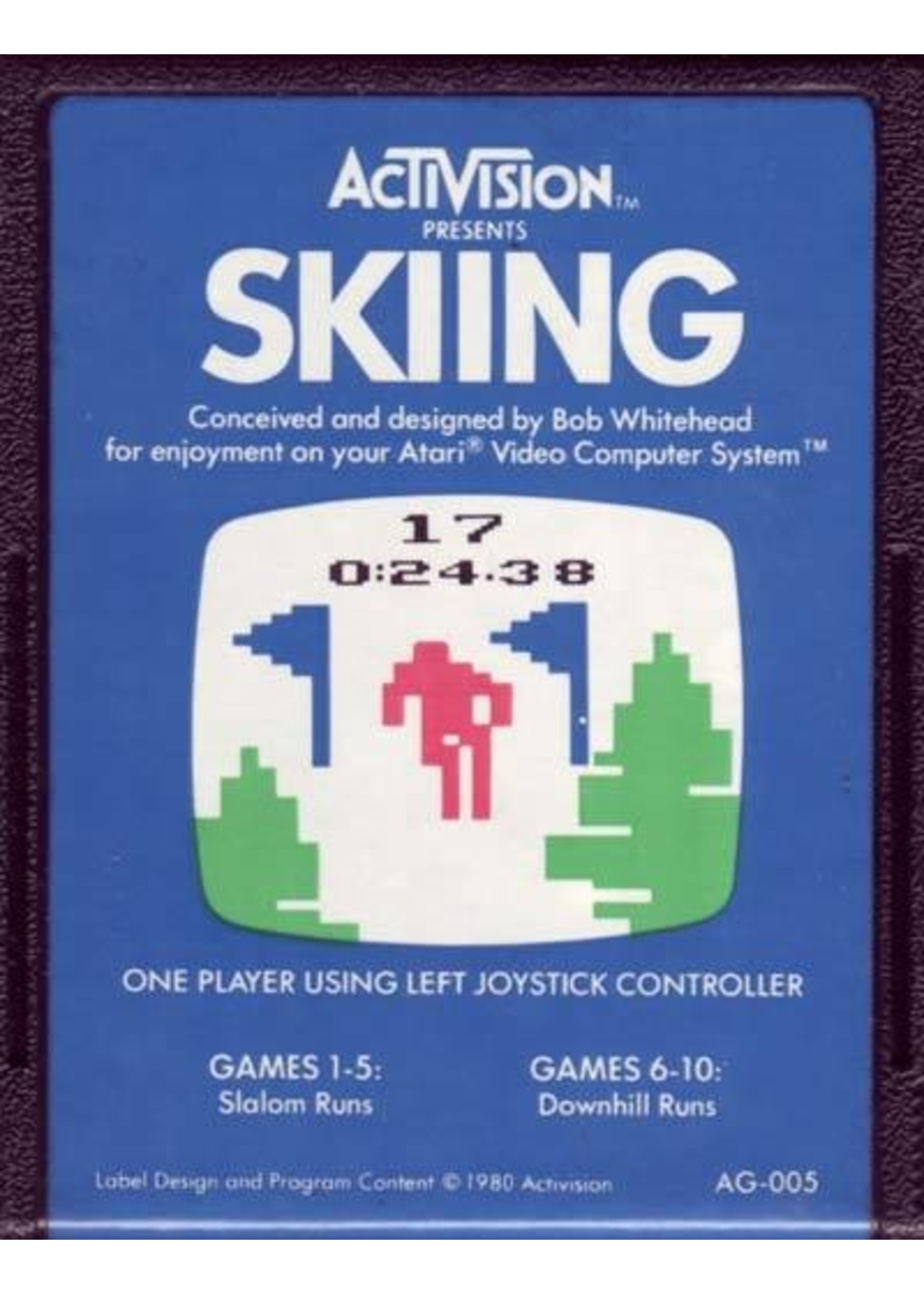 Atari 2600 Skiing