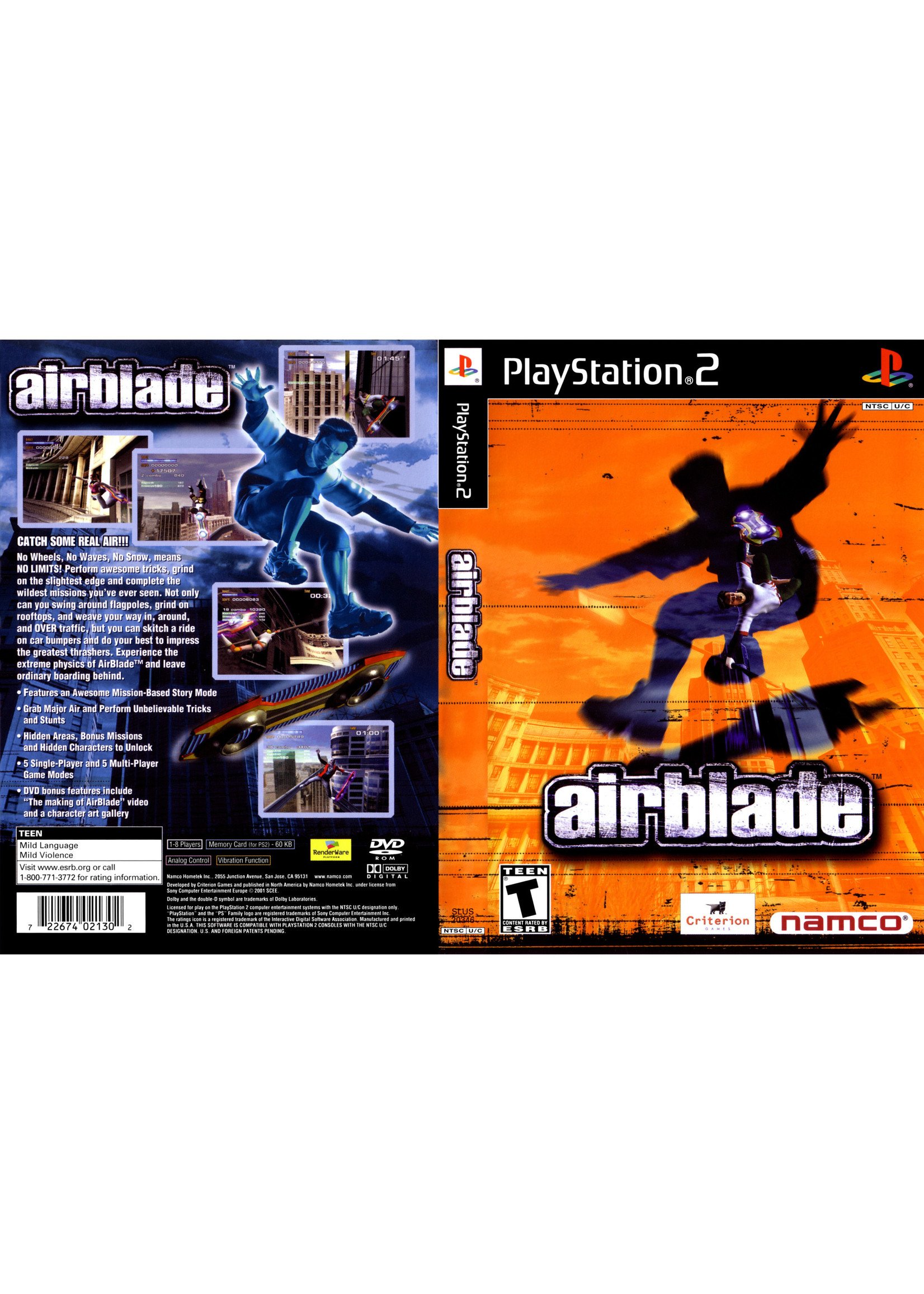 Sony Playstation 2 (PS2) Airblade