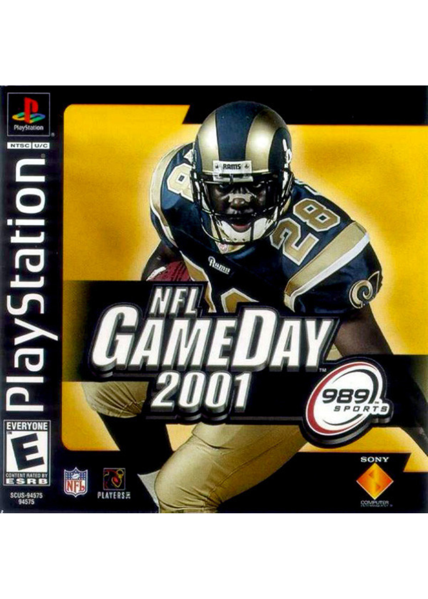 Sony Playstation 1 (PS1) NFL GameDay 2001