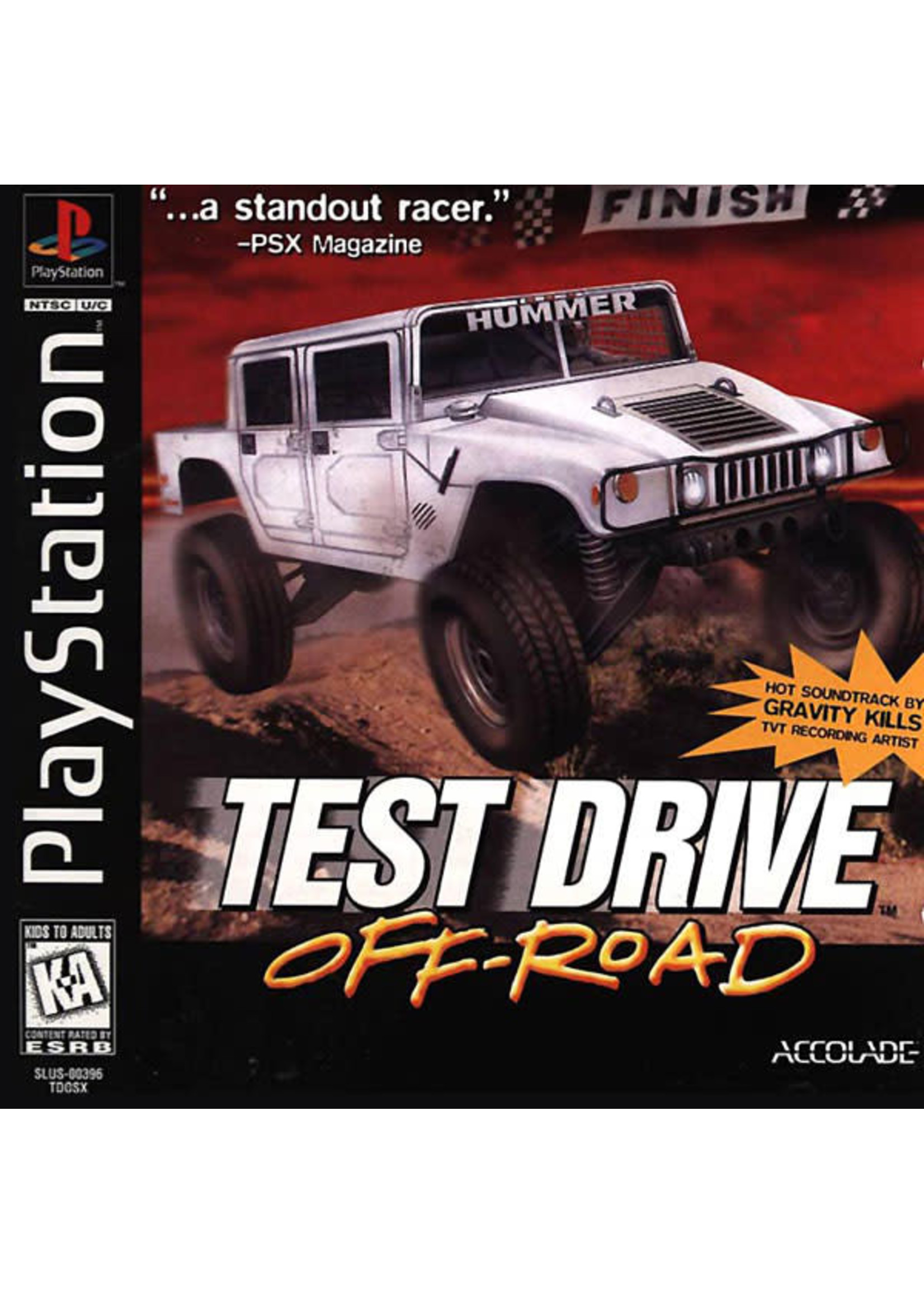 Sony Playstation 1 (PS1) Test Drive Off Road