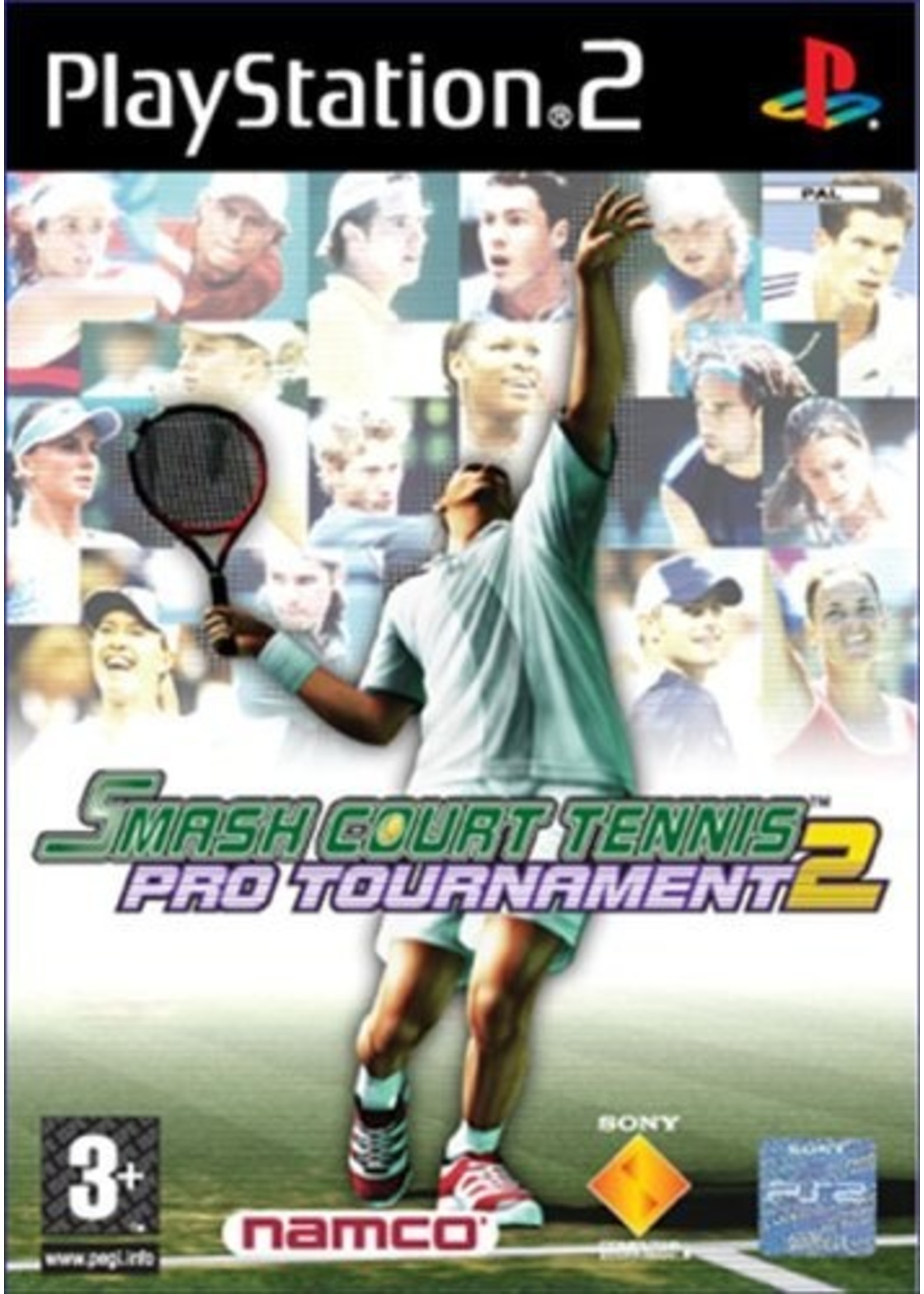 Sony Playstation 2 (PS2) Smash Court Tennis Pro Tournament 2