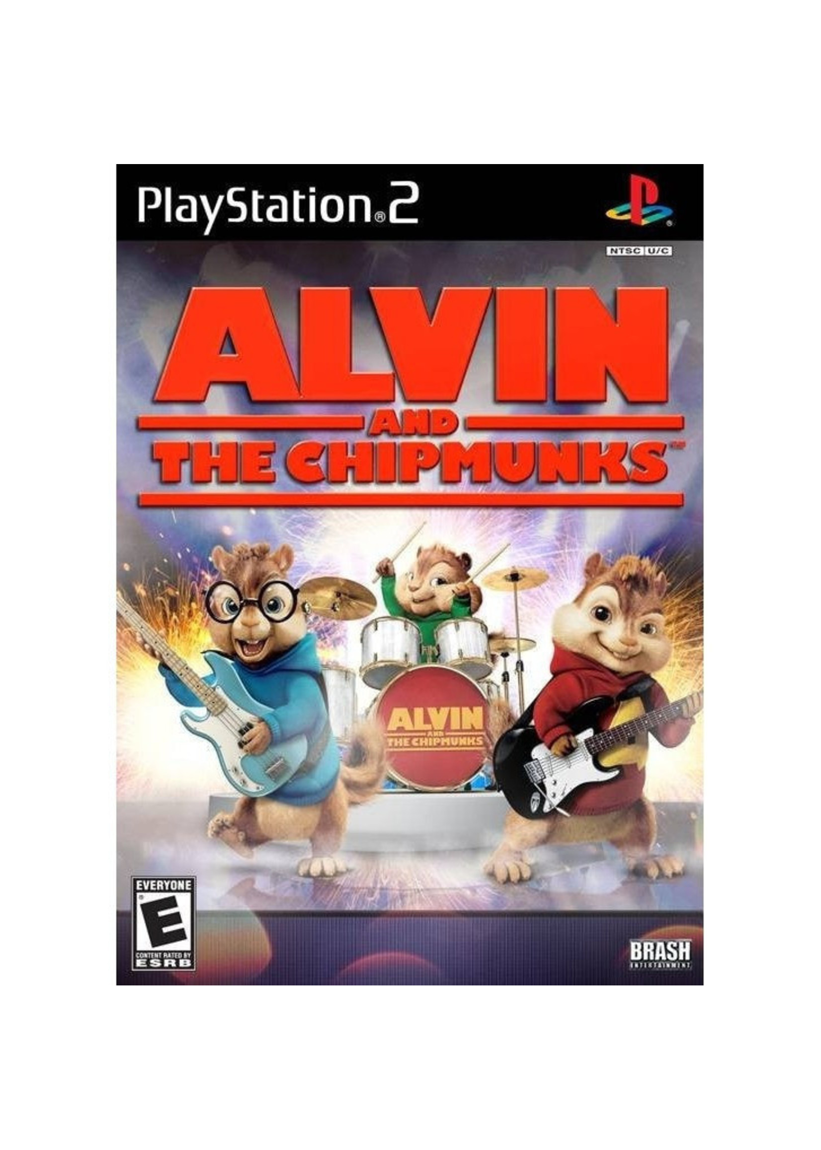 Sony Playstation 2 (PS2) Alvin And The Chipmunks The Game