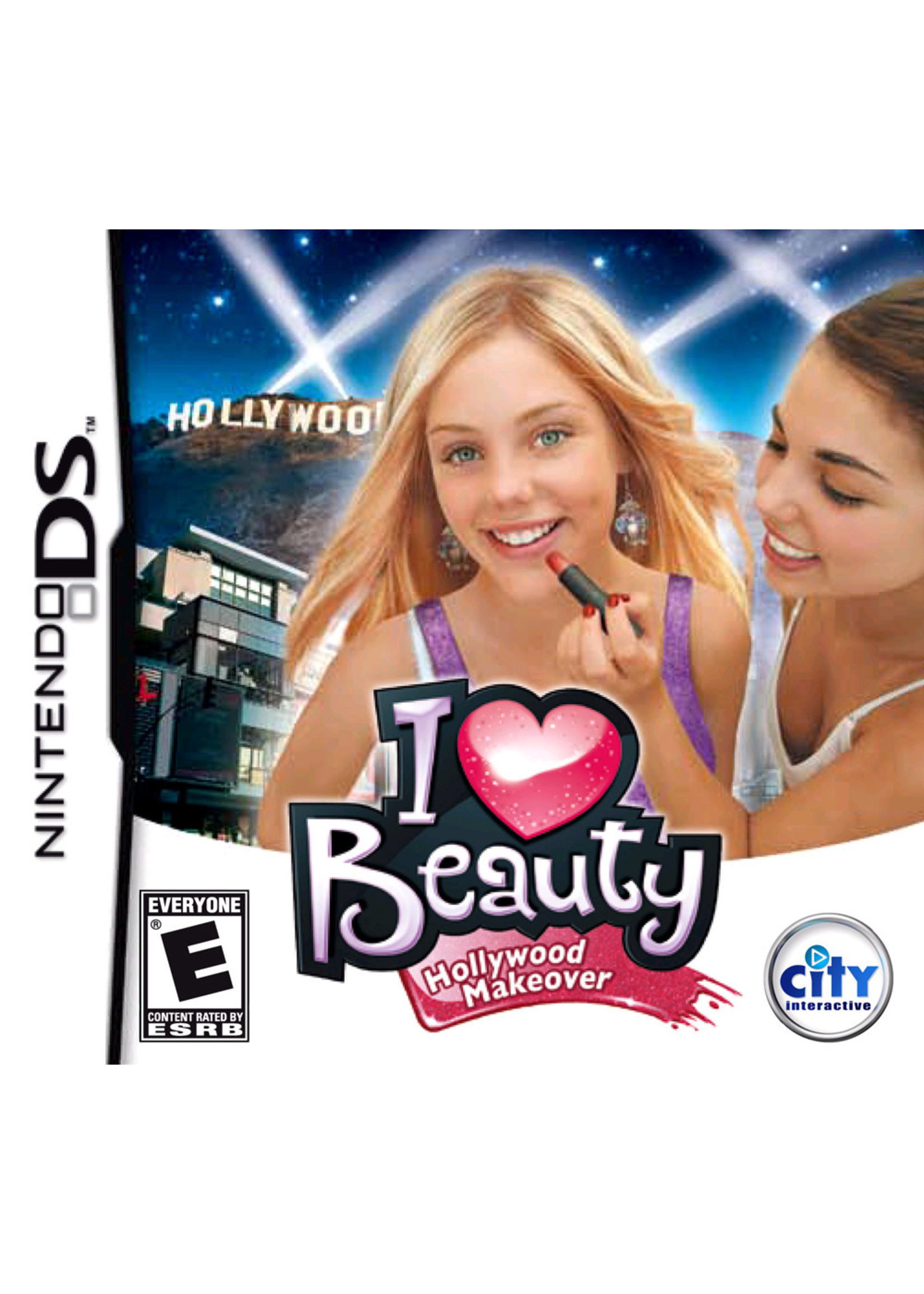Nintendo DS I Love Beauty Hollywood Makeover - Cart Only