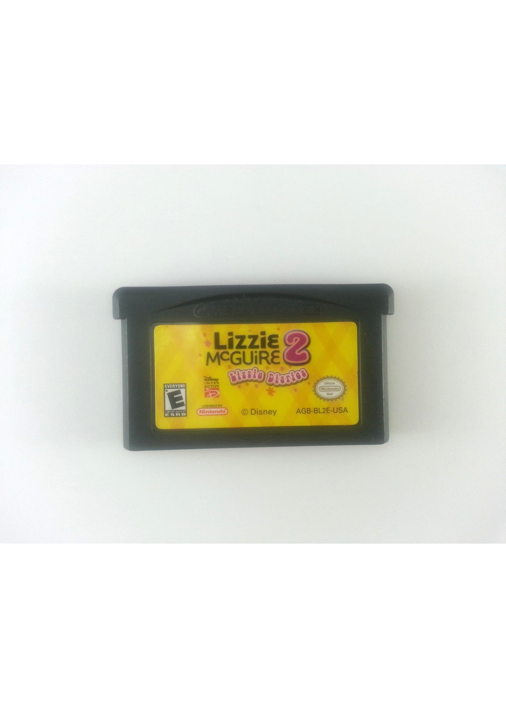 Nintendo Gameboy Advance Lizzie McGuire 2 Lizzie Diaries