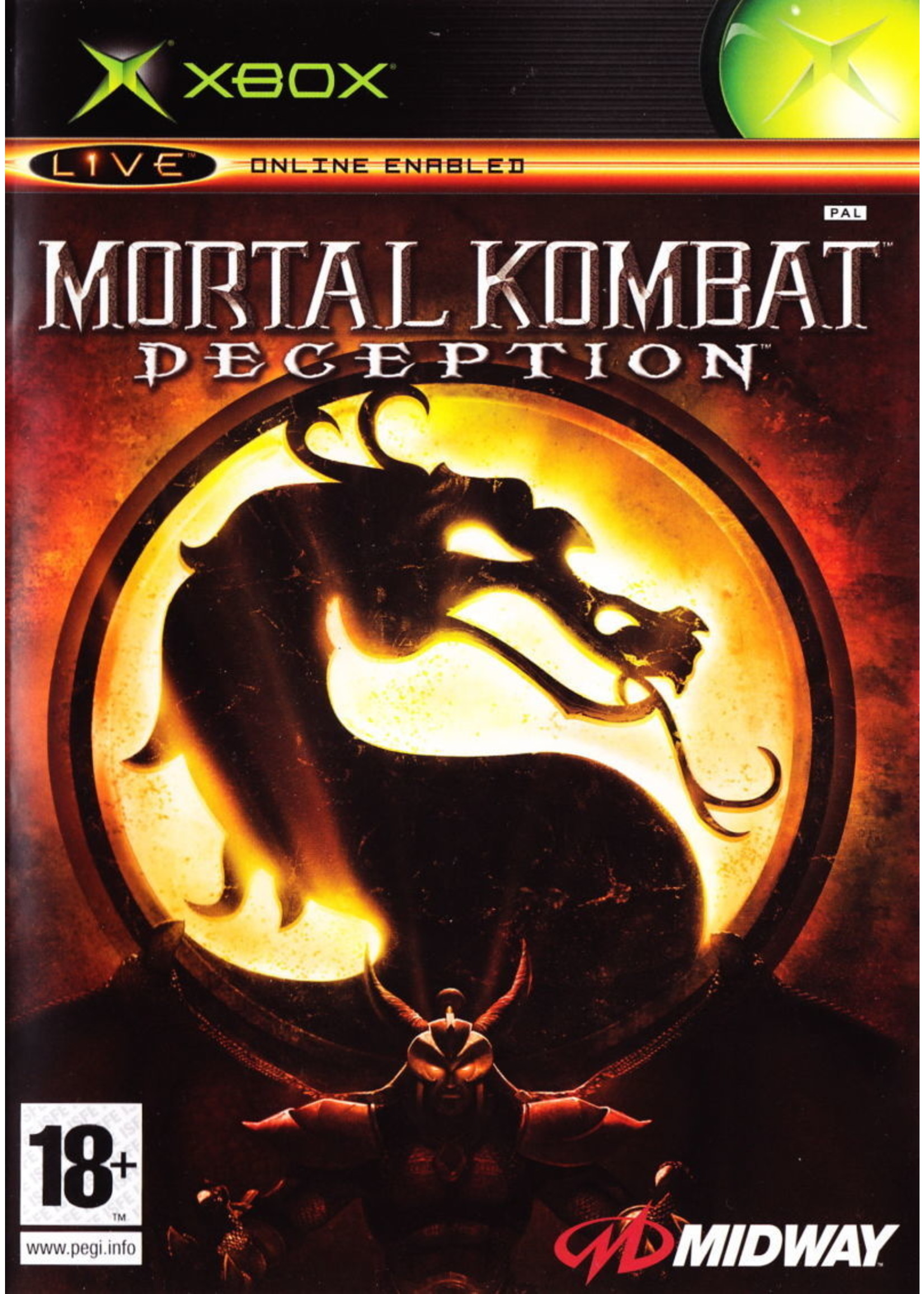 Microsoft Xbox Mortal Kombat Deception