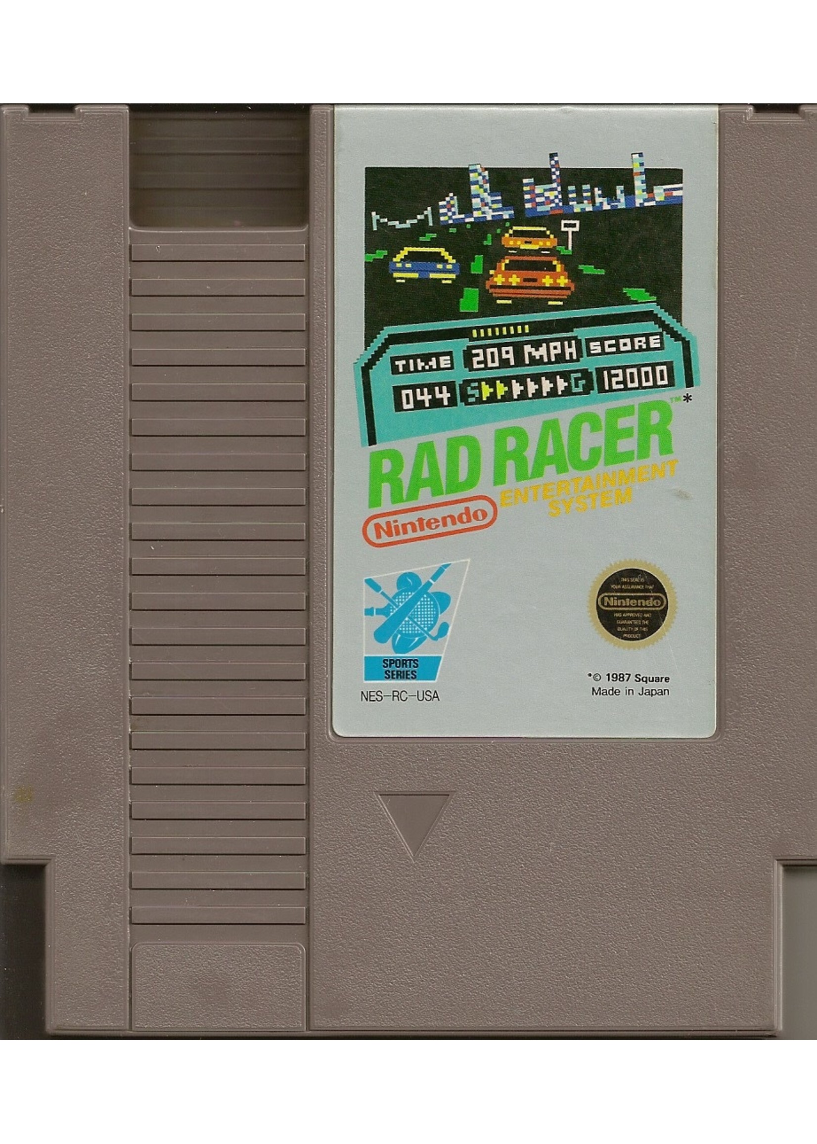 Nintendo (NES) Rad Racer