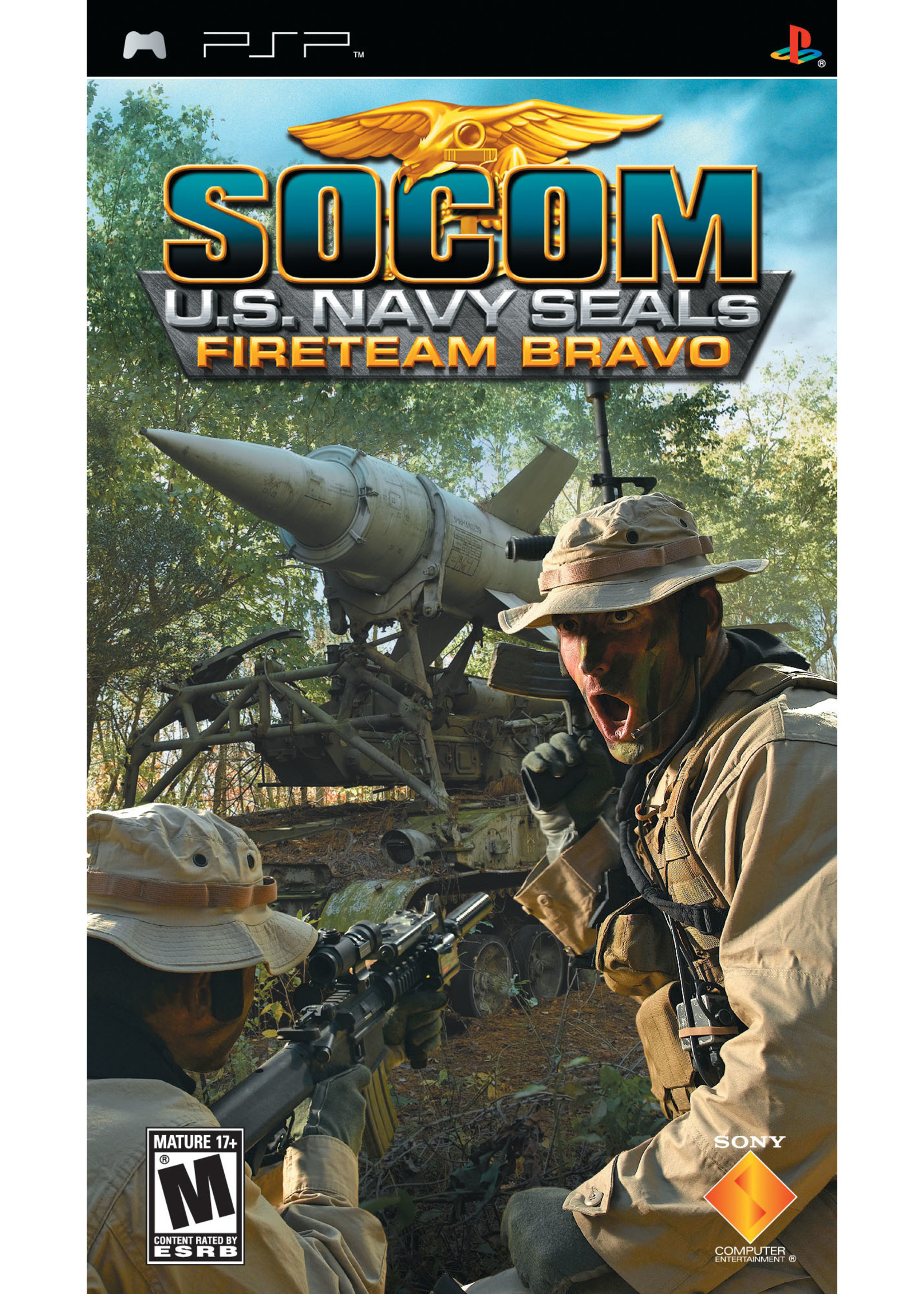 Sony Playstation Portable (PSP) SOCOM US Navy Seals Fireteam Bravo
