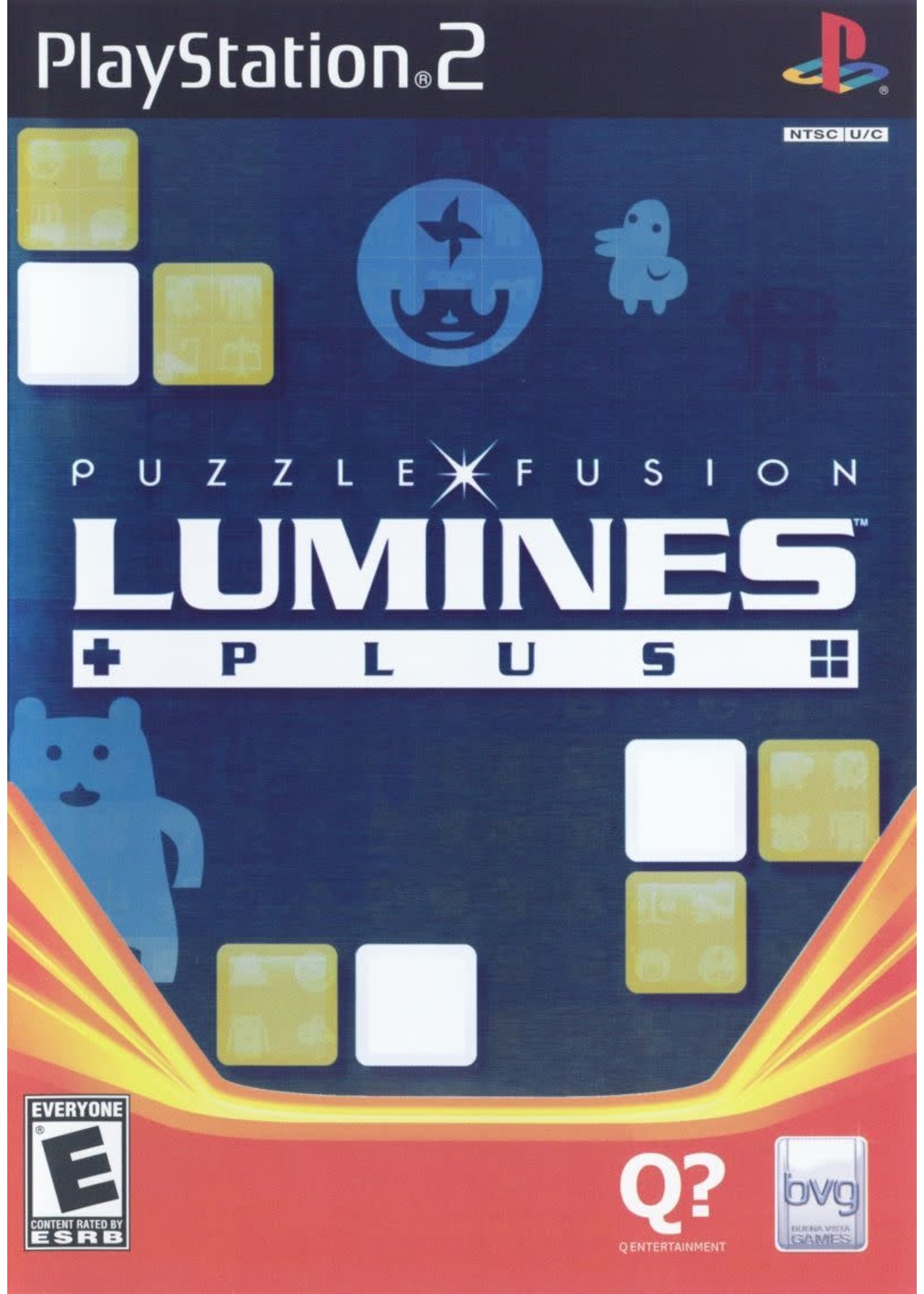 Sony Playstation 2 (PS2) Lumines Plus