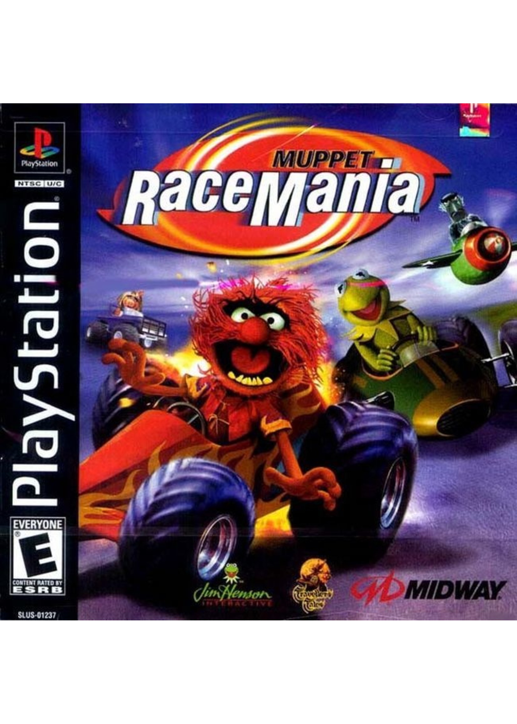Sony Playstation 1 (PS1) Muppet Race Mania
