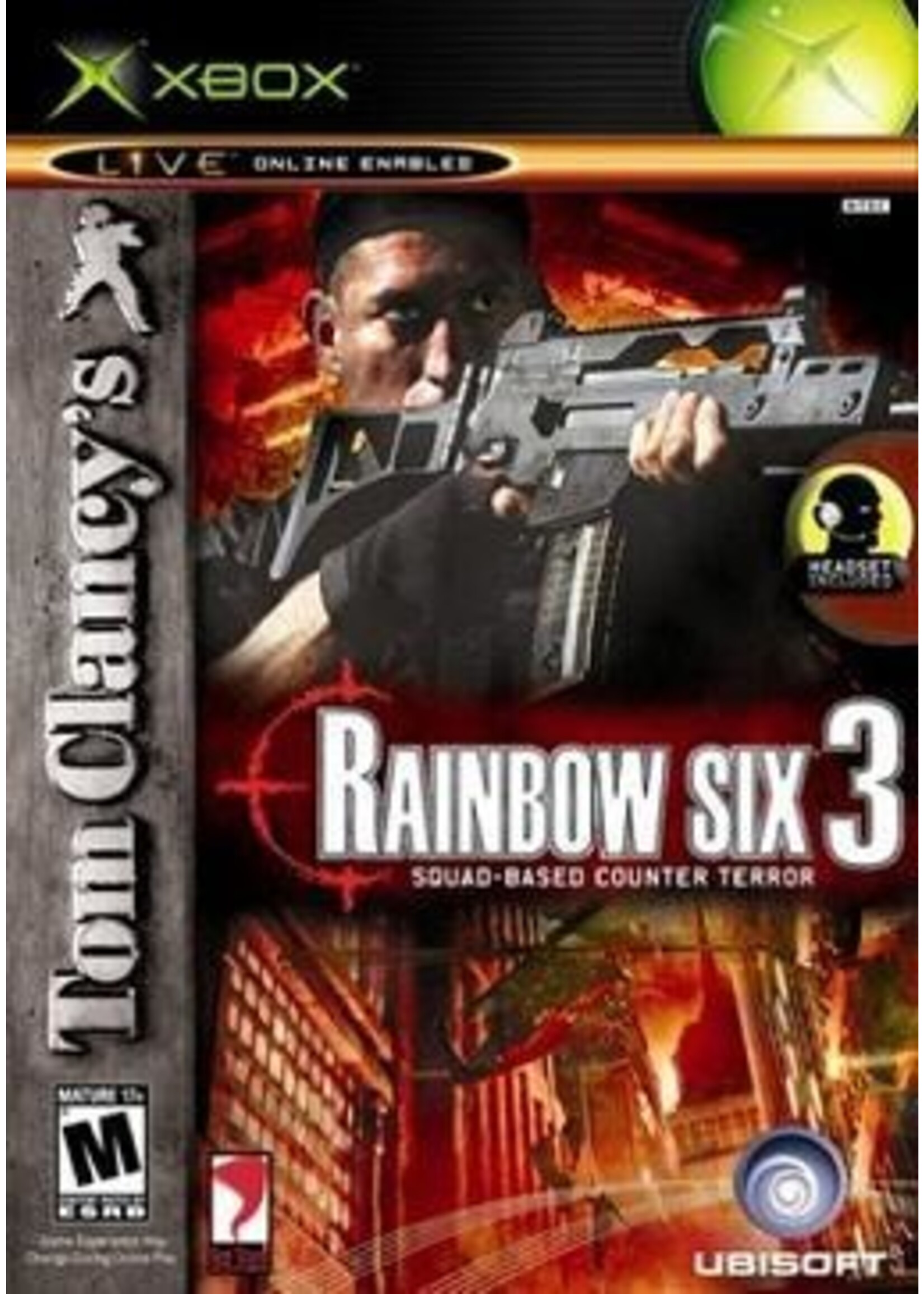 Microsoft Xbox Tom Clancy's Rainbow Six 3