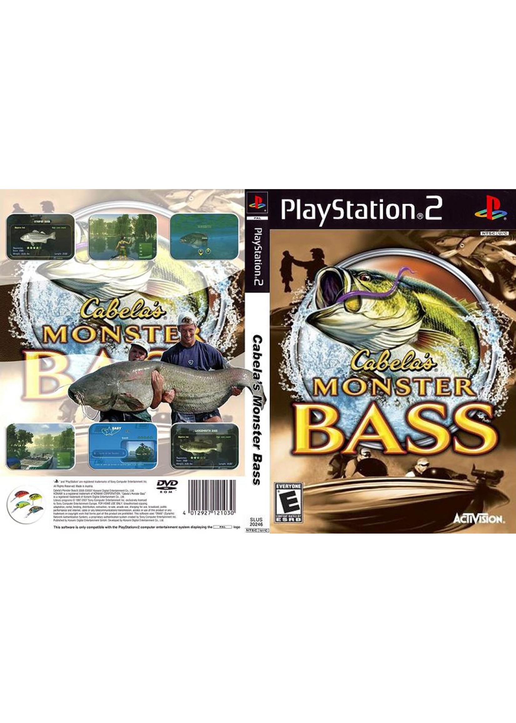 Sony Playstation 2 (PS2) Cabela's Monster Bass