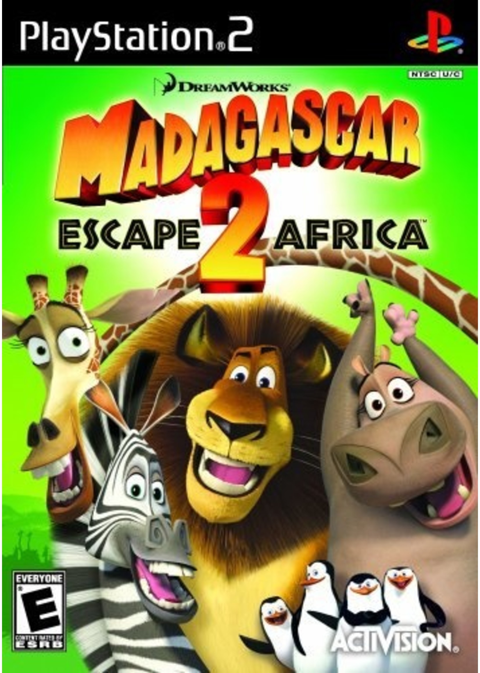 Sony Playstation 2 (PS2) Madagascar Escape 2 Africa