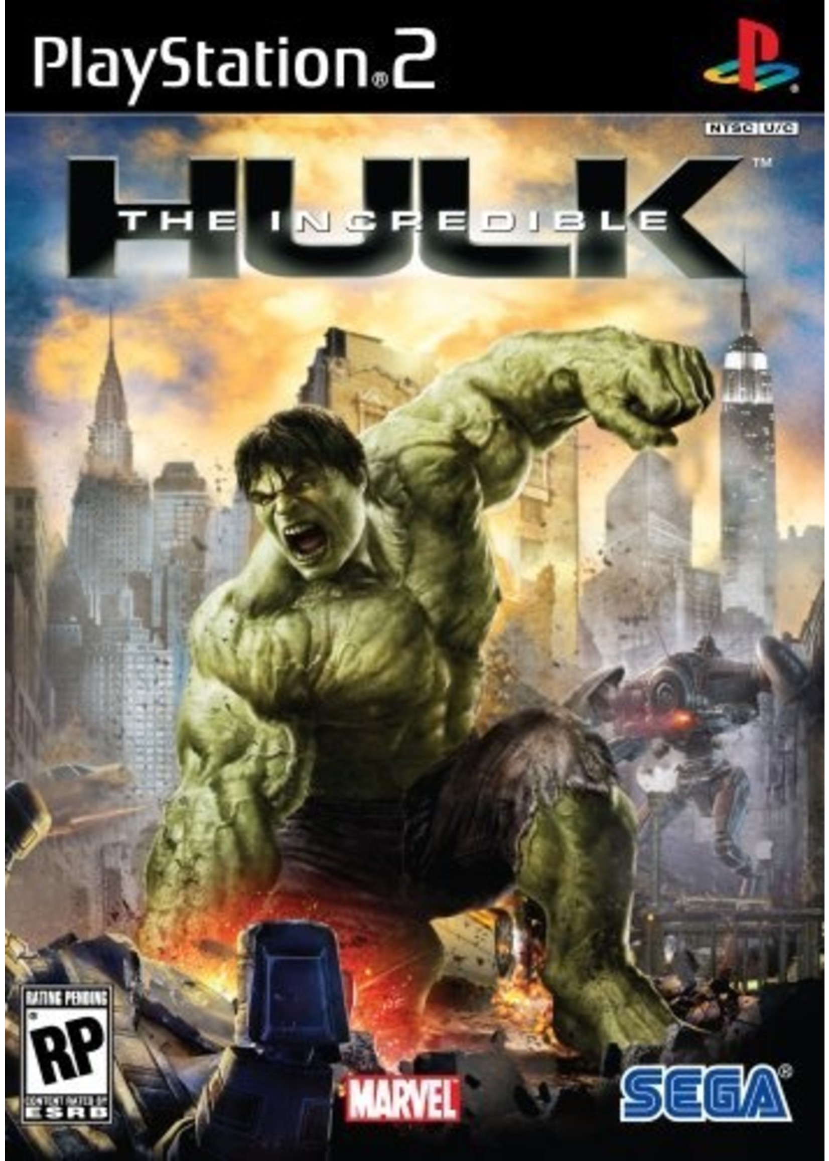 Sony Playstation 2 (PS2) Incredible Hulk, The