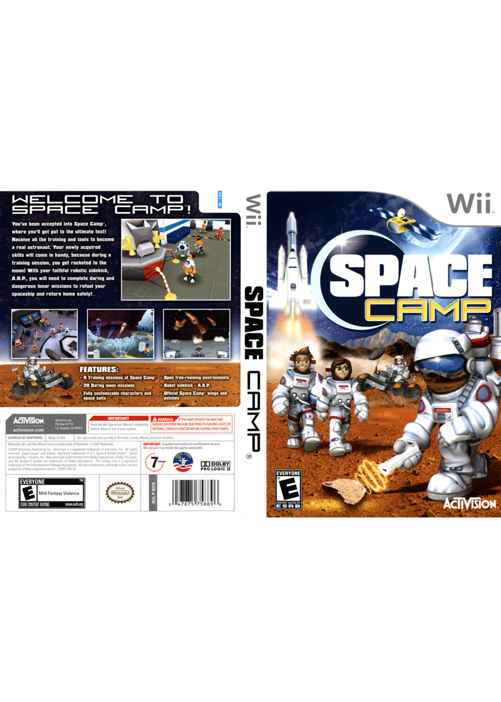 Nintendo Wii Space Camp