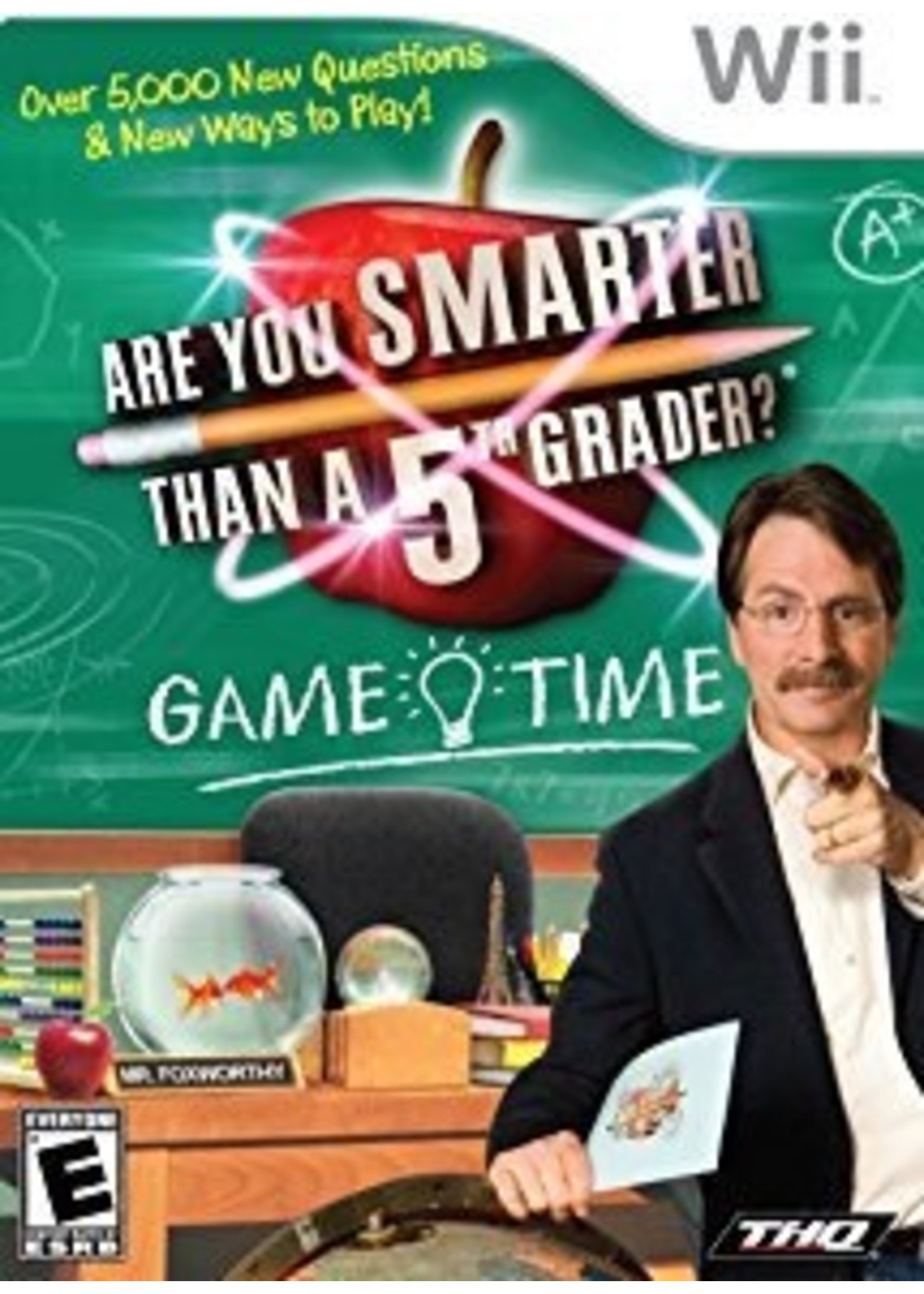 Nintendo Wii Are You Smarter Than A 5th Grader? Game Time