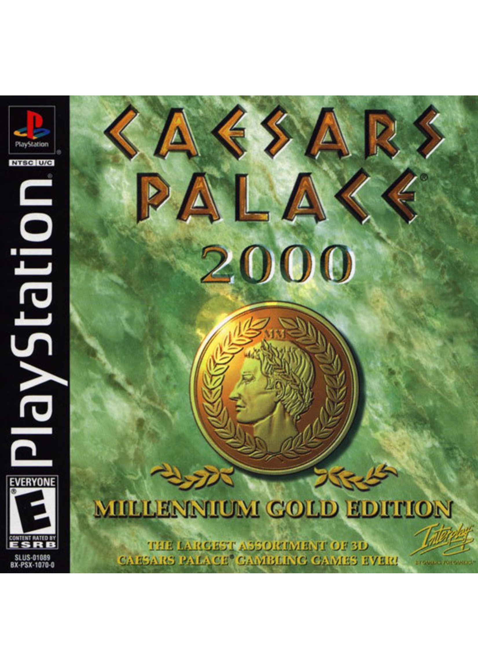 Sony Playstation 1 (PS1) Caesar's Palace 2000