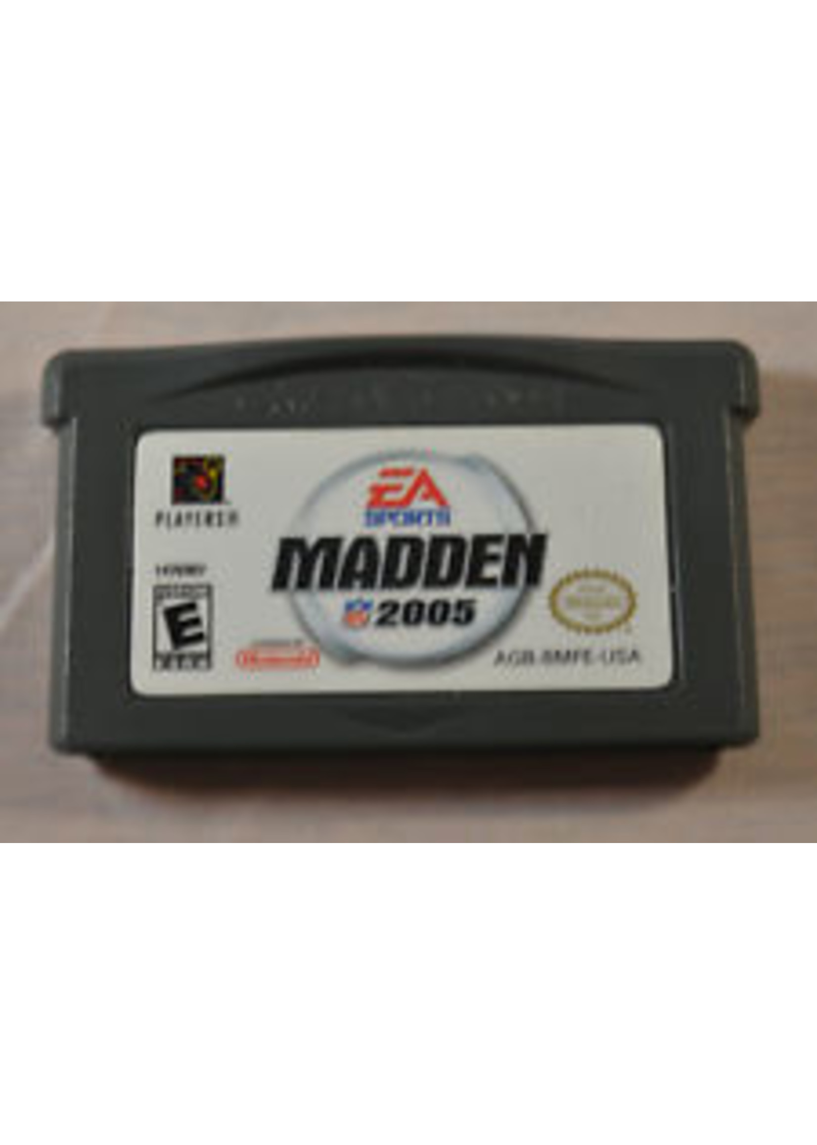Nintendo Gameboy Advance Madden 2005