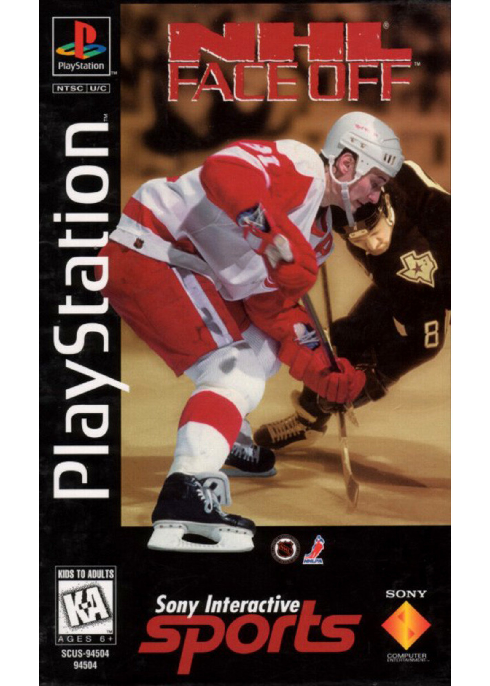 Sony Playstation 1 (PS1) NHL Faceoff