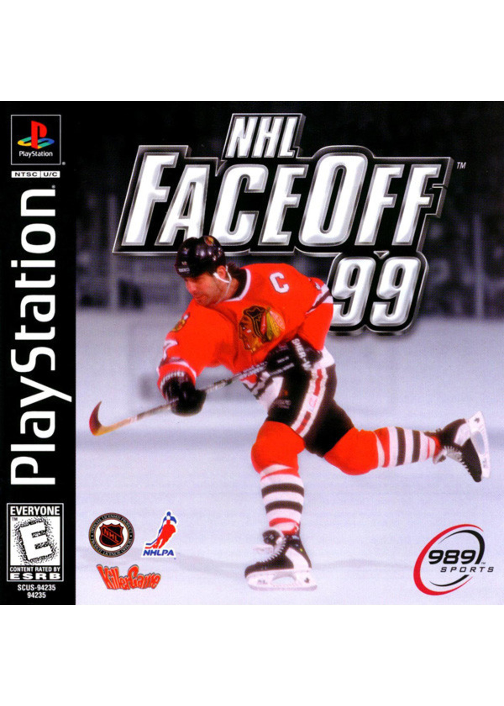 Sony Playstation 1 (PS1) NHL FaceOff 99