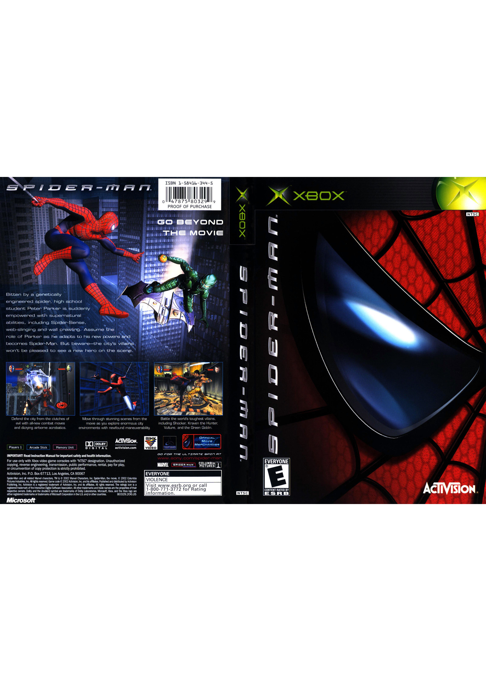 Microsoft Xbox Spider-Man
