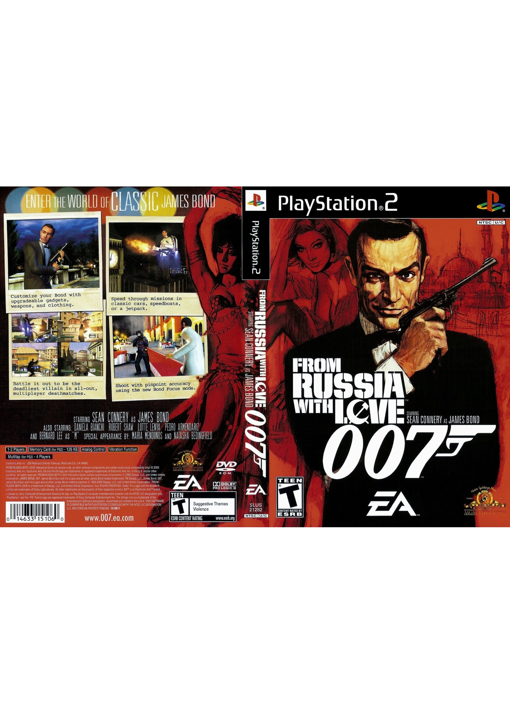 Sony Playstation 2 (PS2) 007 From Russia With Love