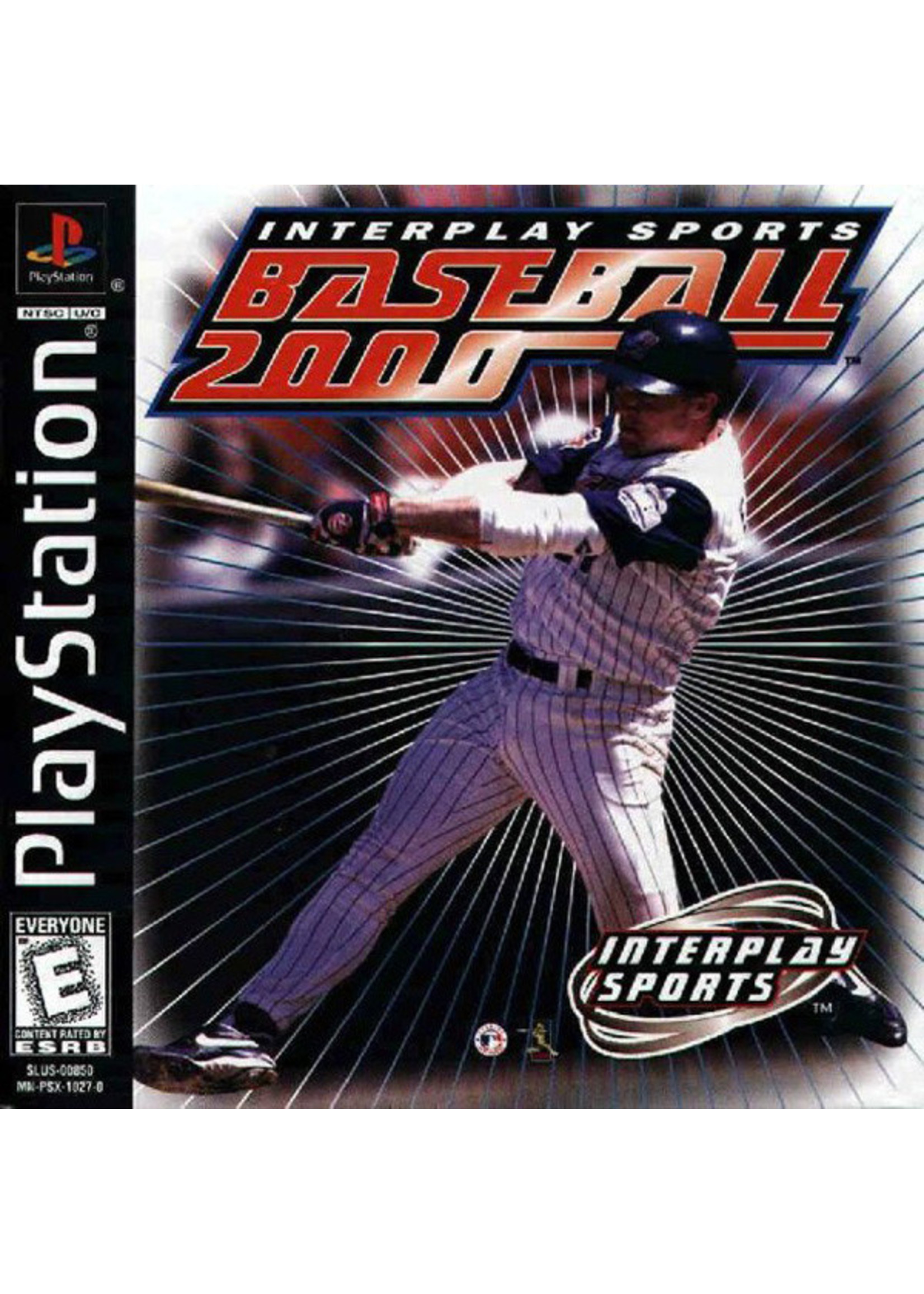 Sony Playstation 1 (PS1) Interplay Sports Baseball 2000