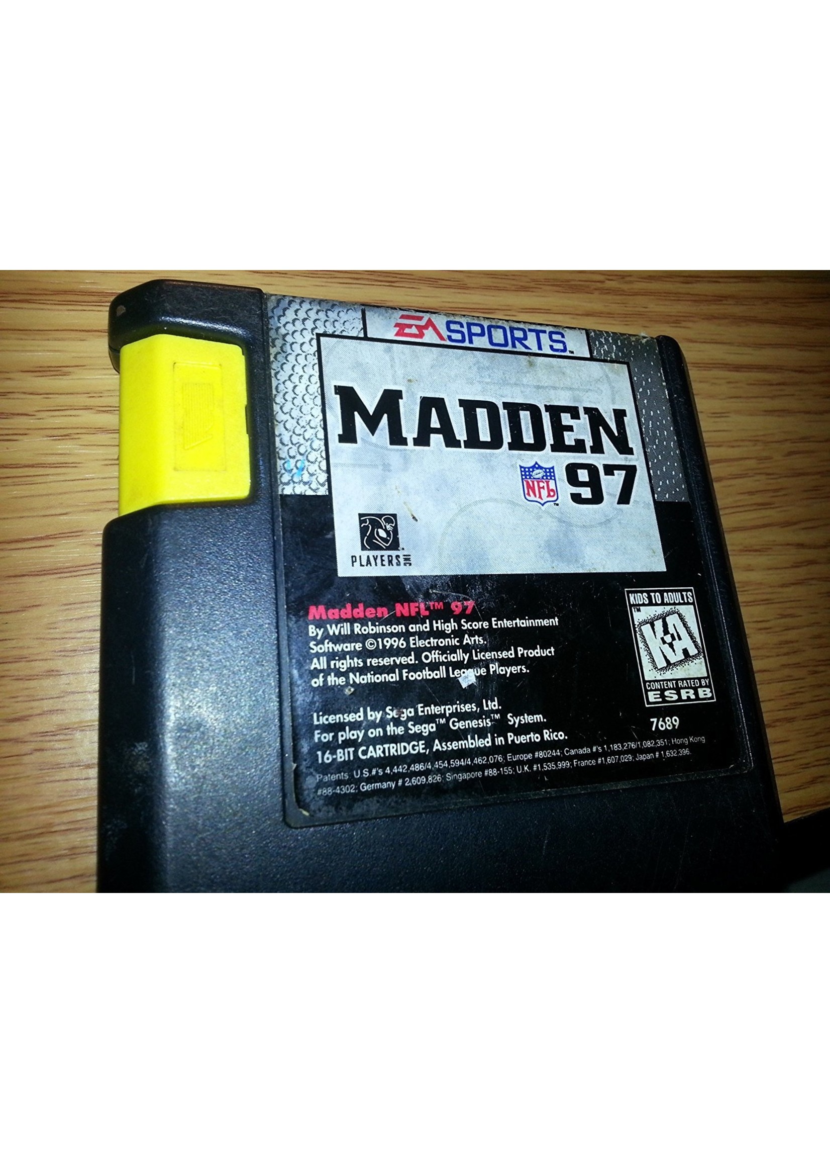 Sega Genesis Madden NFL 97