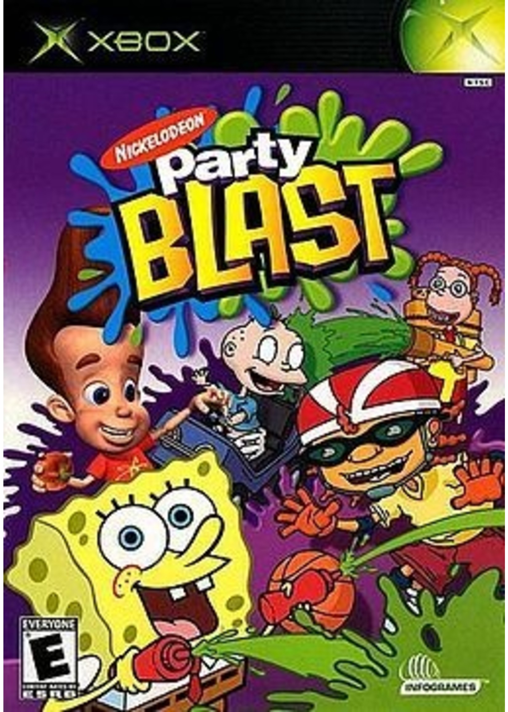 Microsoft Xbox Nickelodeon Party Blast