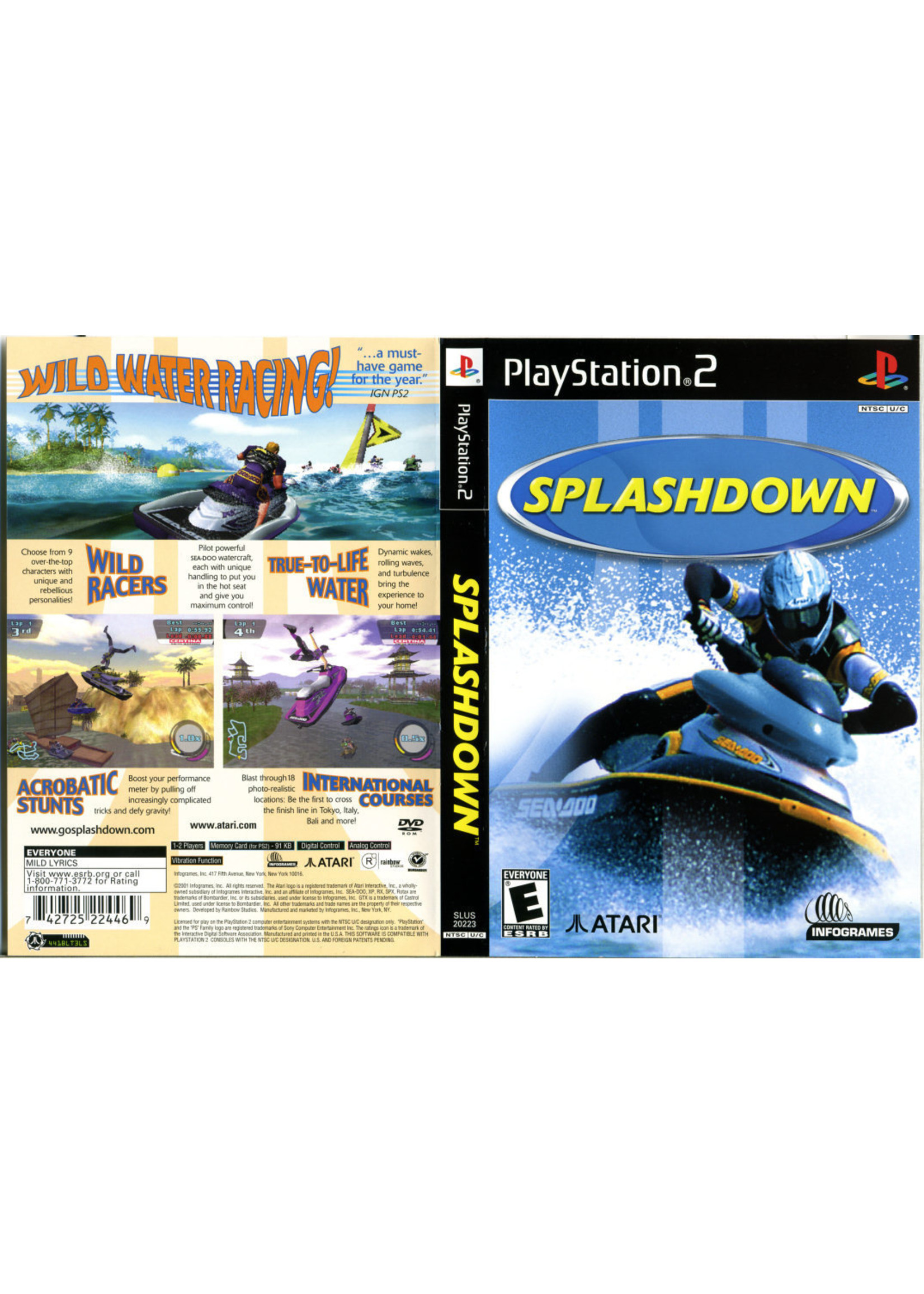 Sony Playstation 2 (PS2) Splashdown