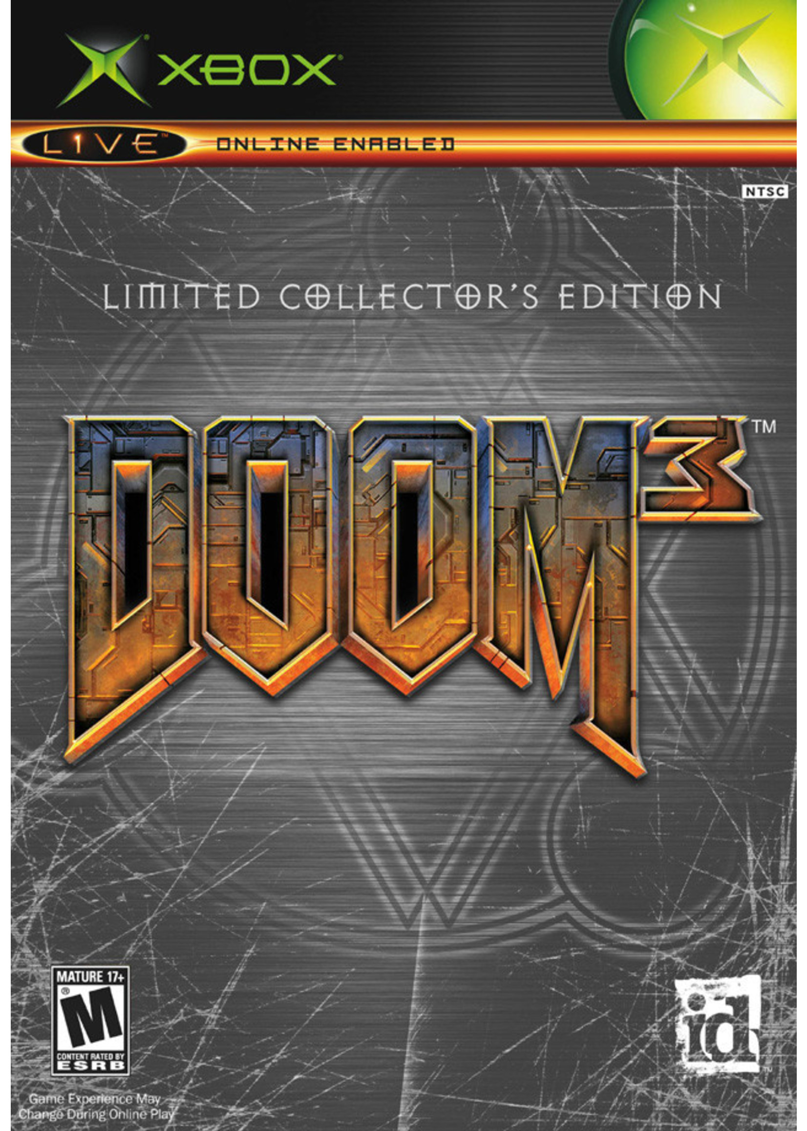 Microsoft Xbox Doom 3 Collectors Edition