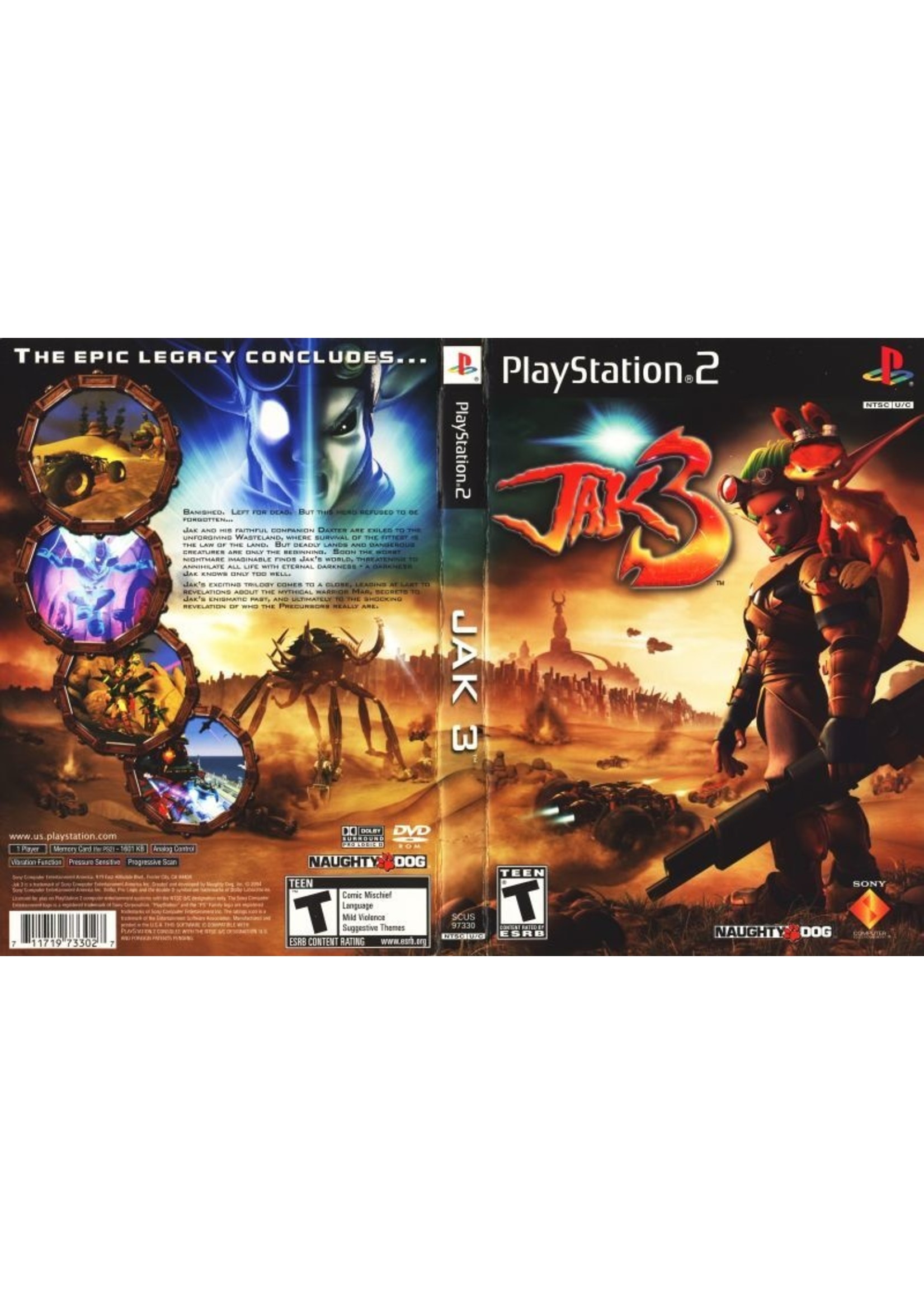 Sony Playstation 2 (PS2) Jak 3