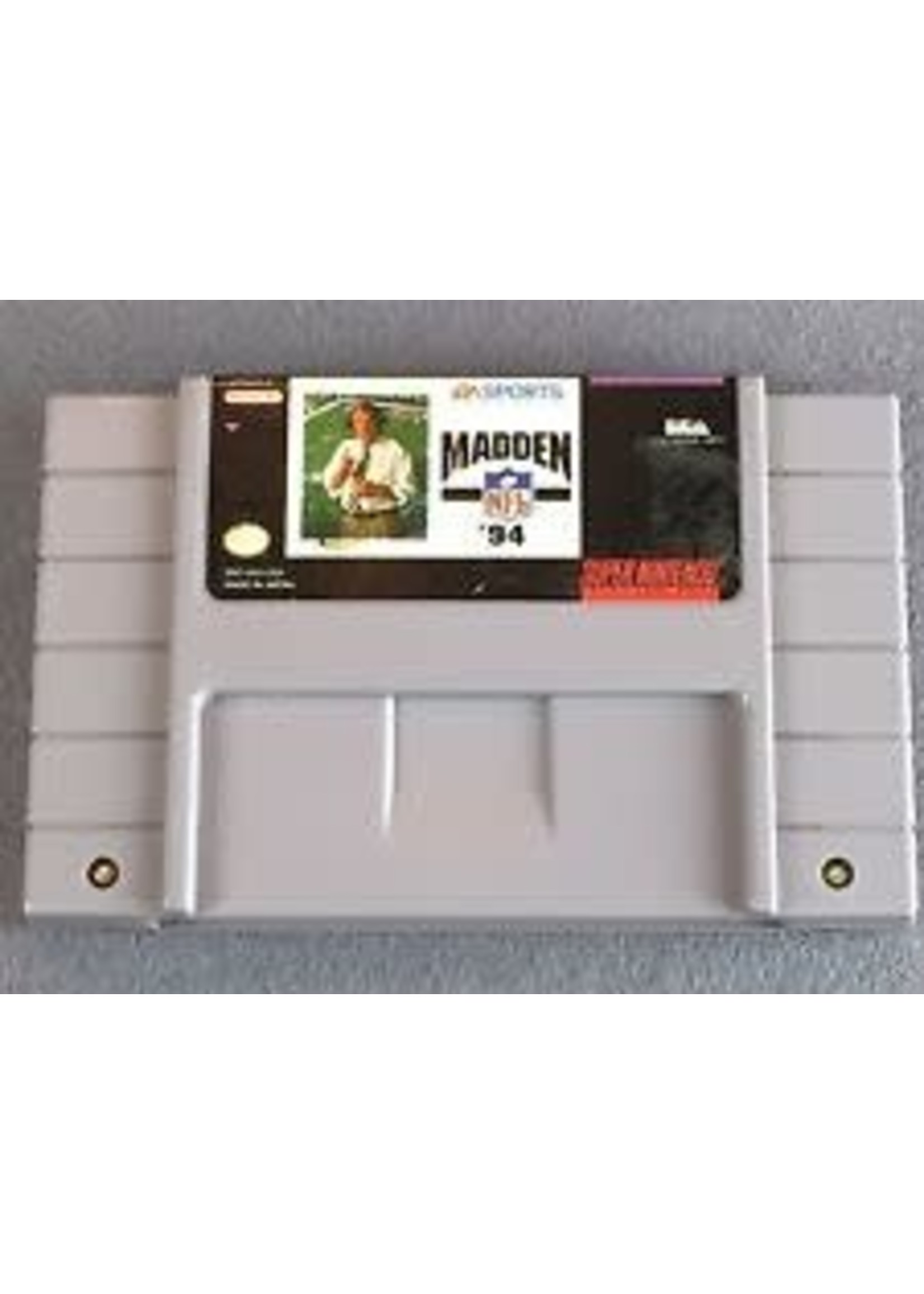 Nintendo Super Nintendo (SNES) Madden NFL '94