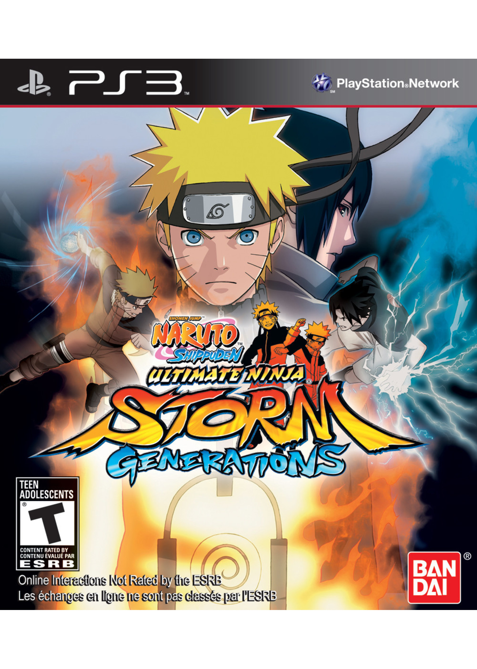 Sony Playstation 3 (PS3) Naruto Shippuden Ultimate Ninja Storm Generations