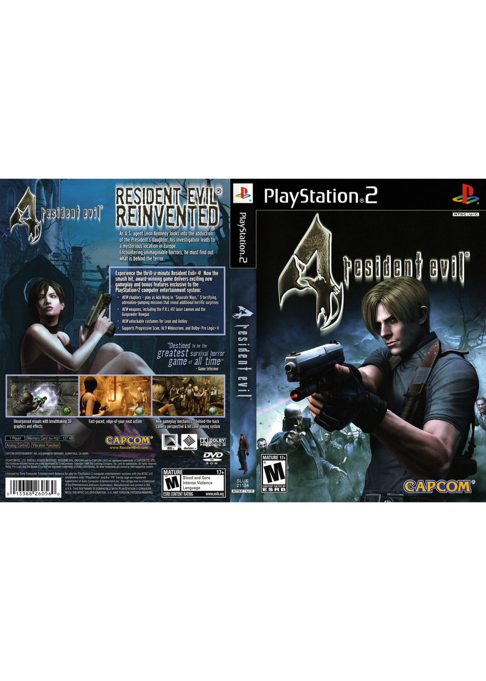Sony Playstation 2 (PS2) Resident Evil 4