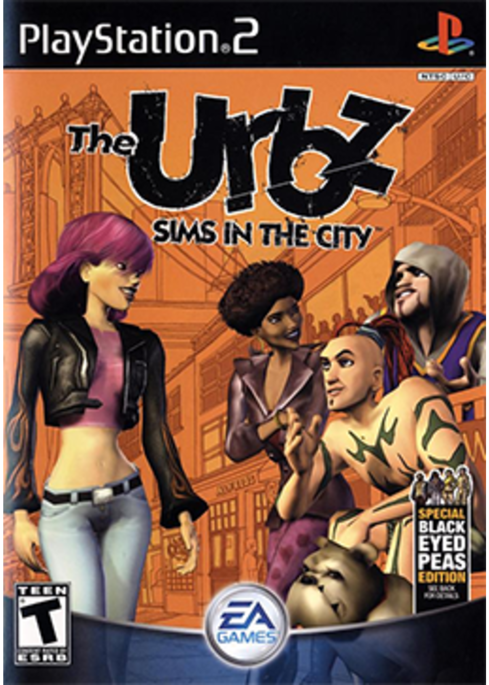 Sony Playstation 2 (PS2) Urbz Sims in the City, The