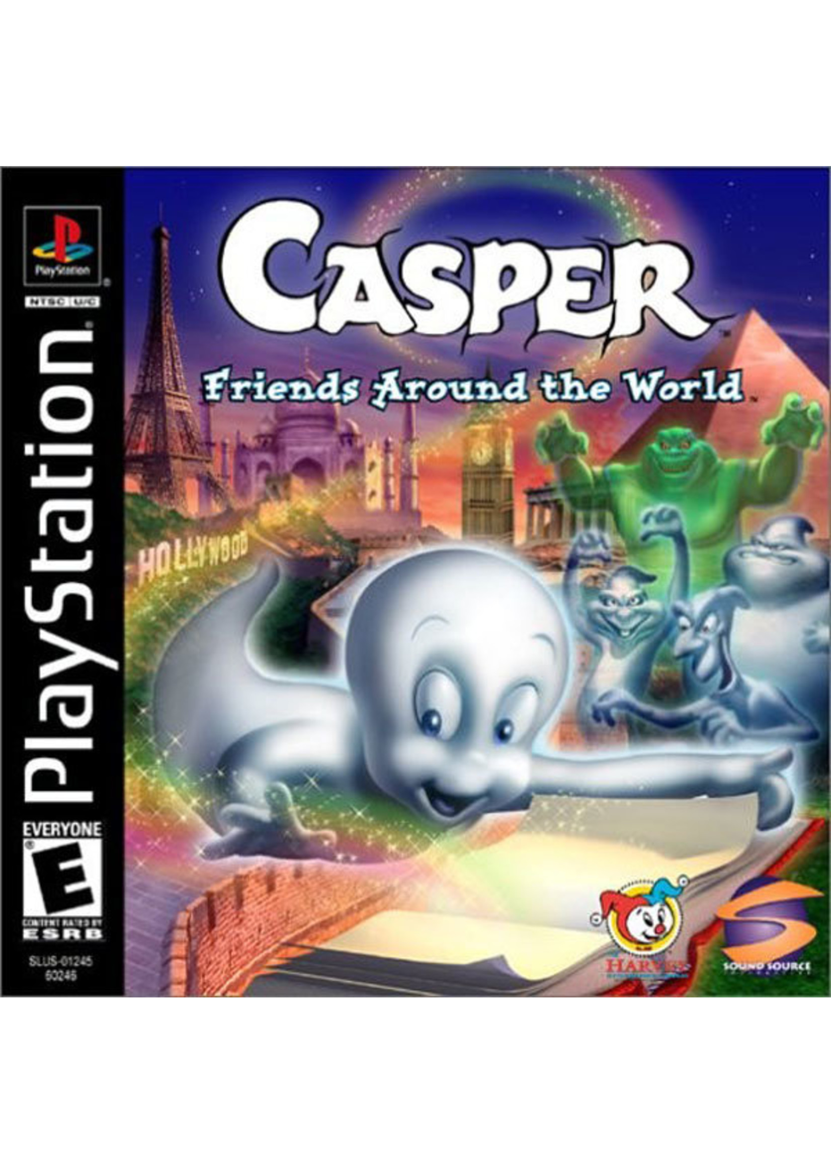 Sony Playstation 1 (PS1) Casper Friends Around the World
