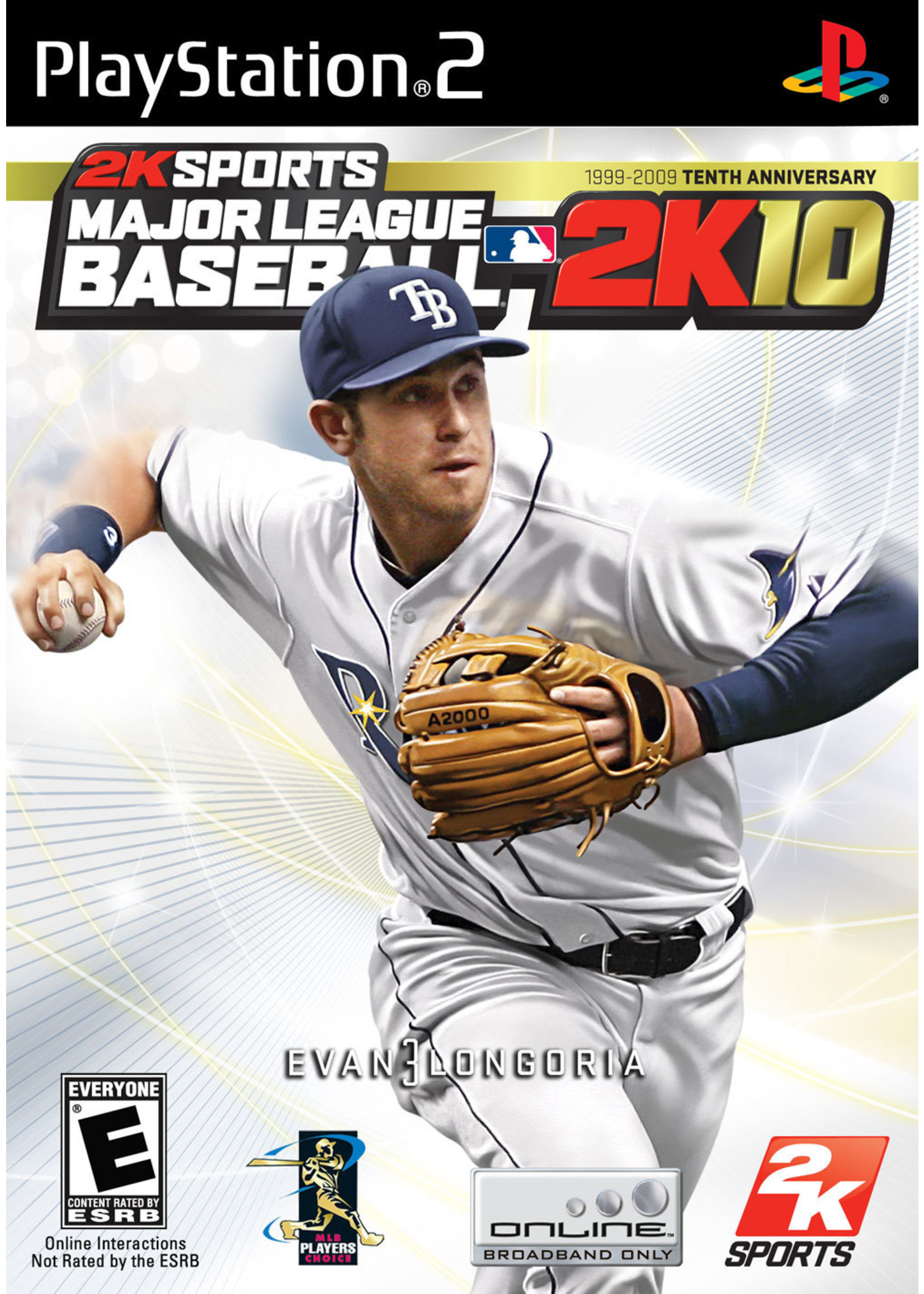 Sony Playstation 2 (PS2) Major League Baseball 2K10