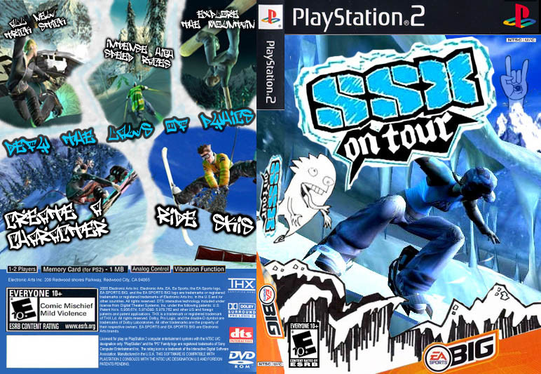 Sony 2 (PS2) SSX Tour - MandMGamesLargo