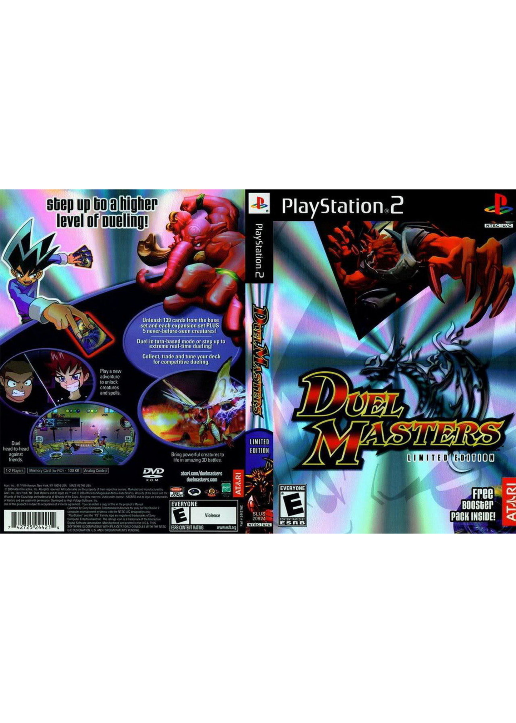 Sony Playstation 2 (PS2) Duel Masters