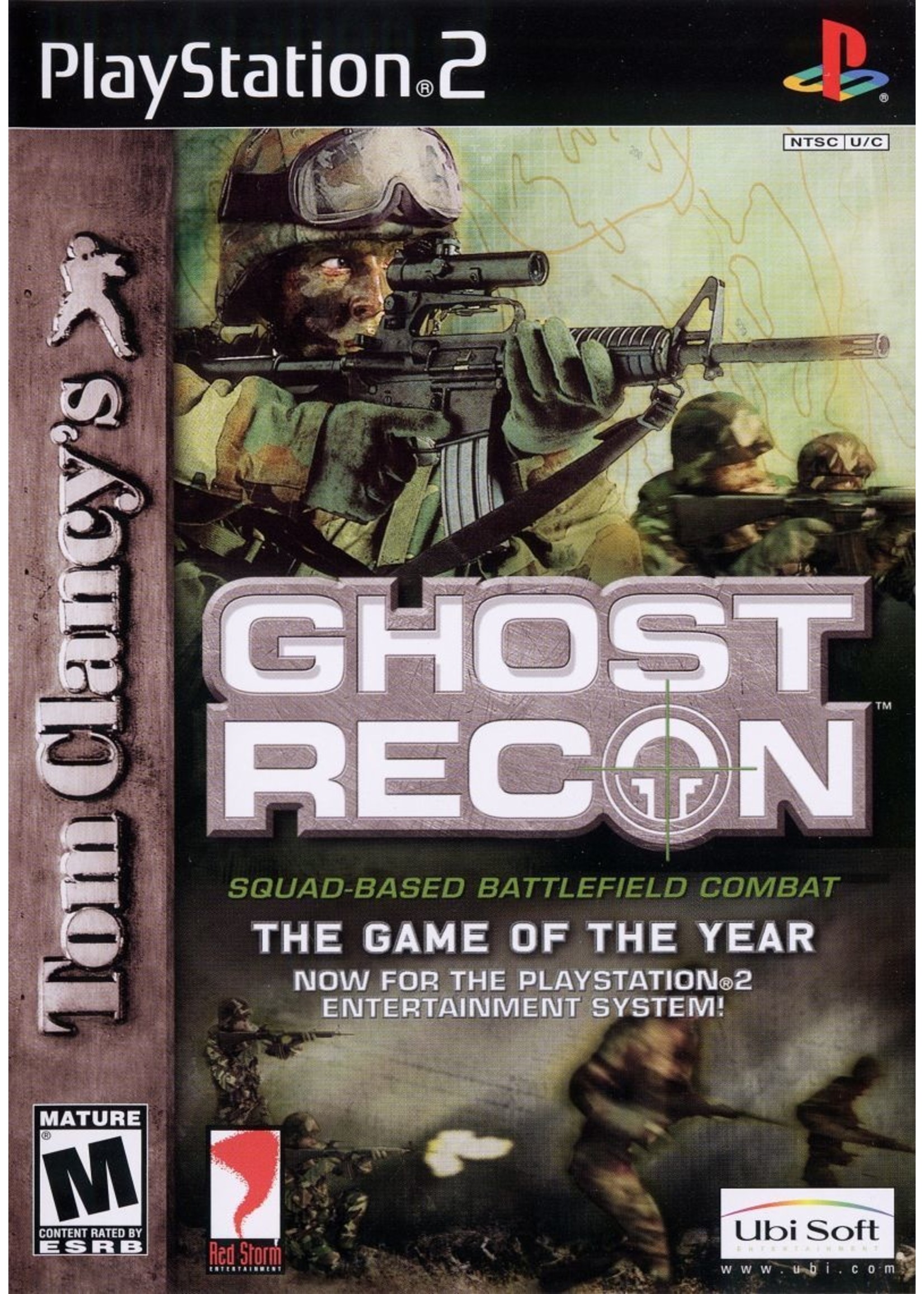 Sony Playstation 2 (PS2) Tom Clancy's Ghost Recon